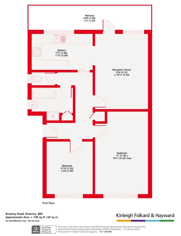7a, Brewery Road, Kent floorplan