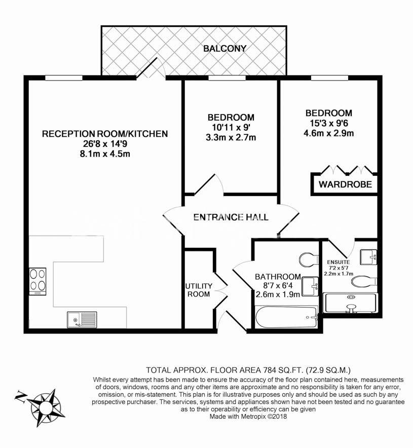 Vaughan Way, London floorplan