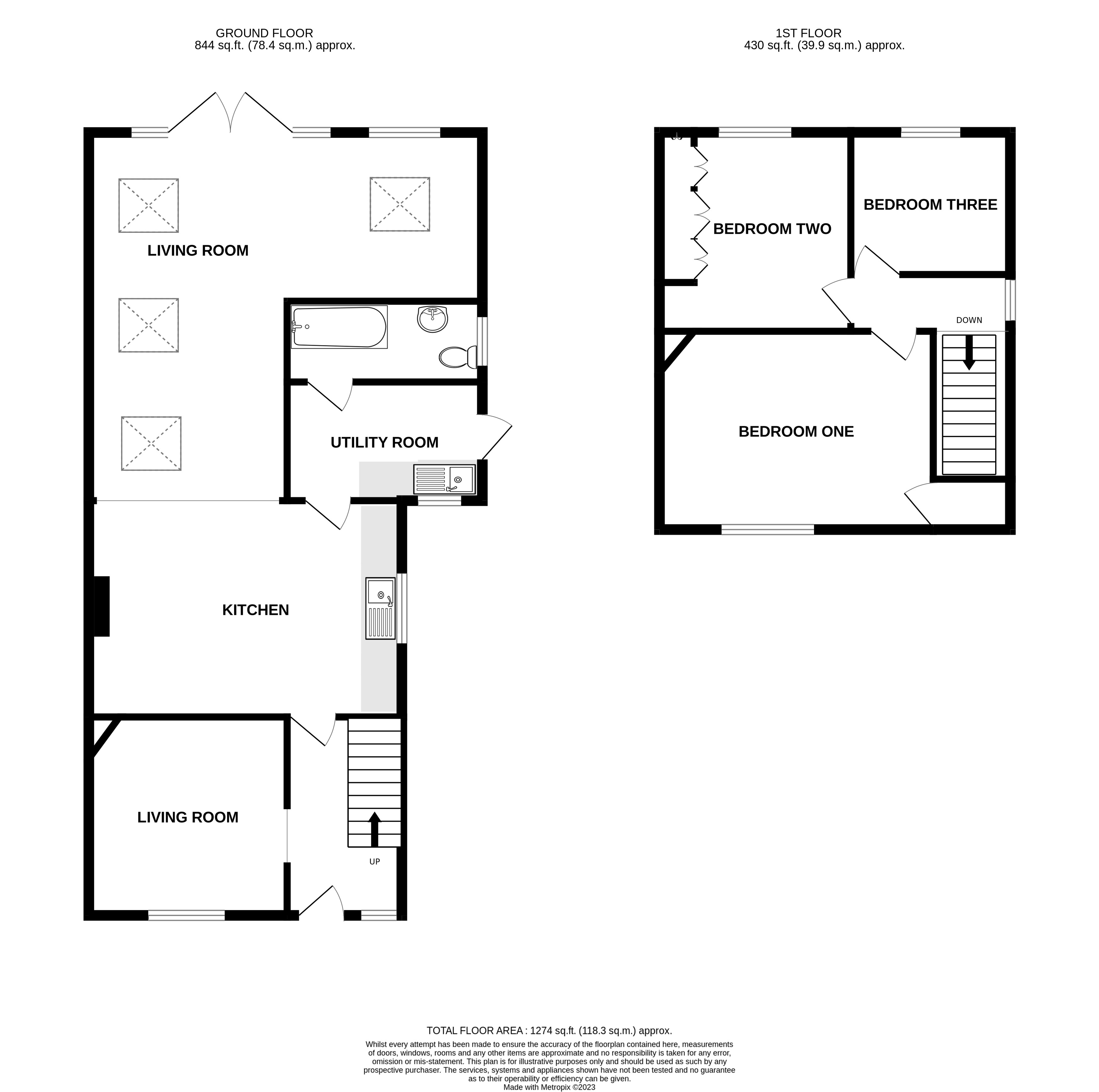 28, Church End, Cambridge floorplan