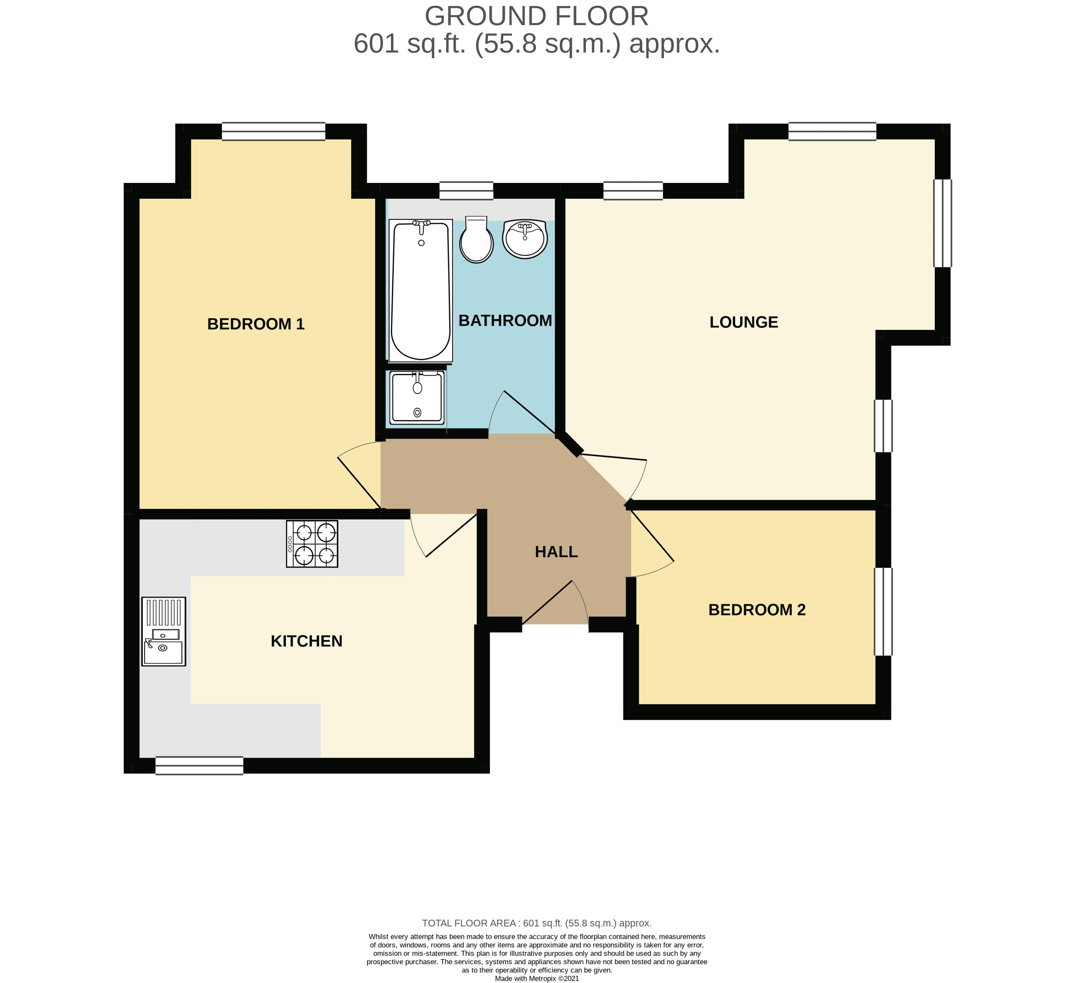 Trevore Drive, Standish, Wigan WN1, 2 bedroom flat for sale 58571695