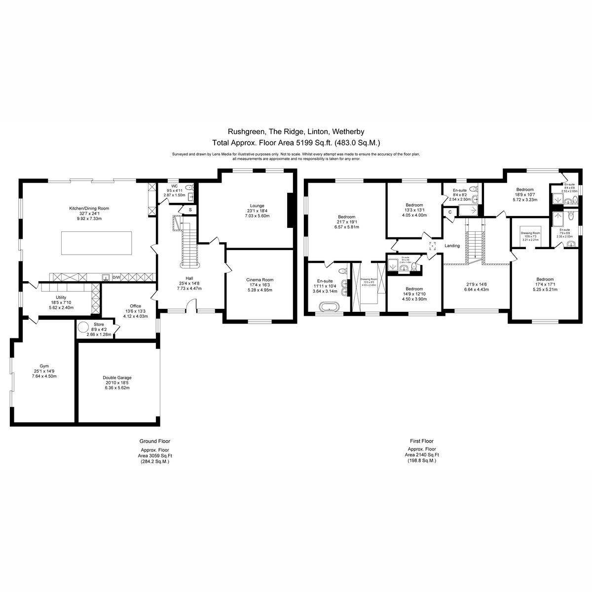 Rushgreen, The Ridge, Wetherby floorplan
