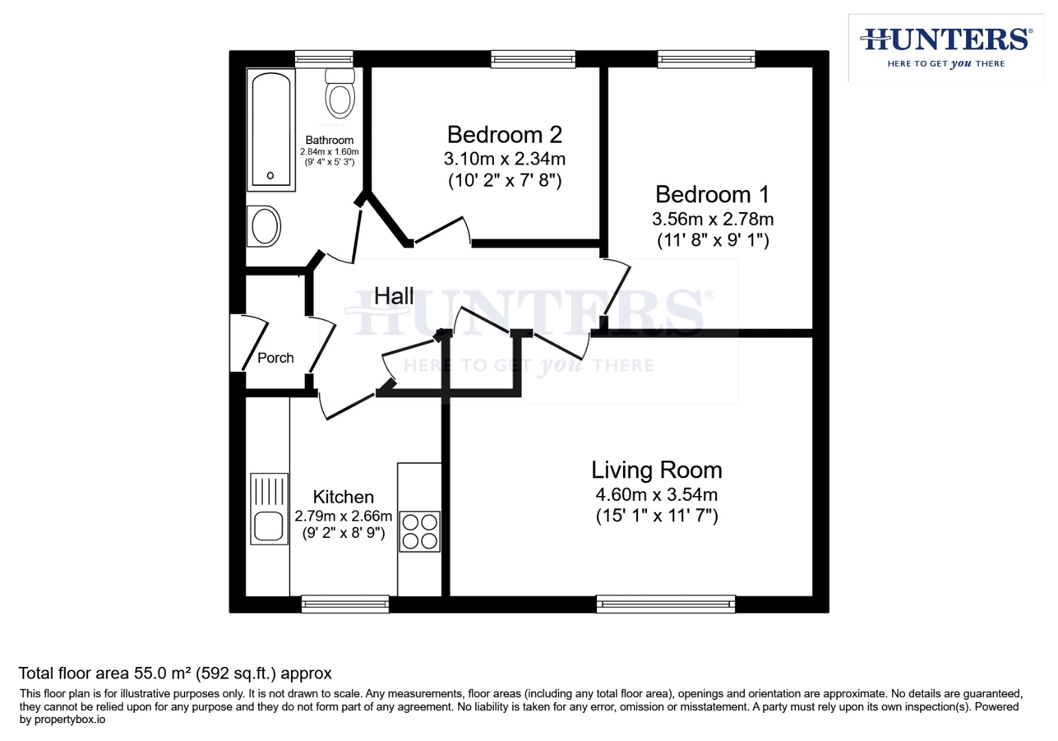 61, Redbarn Drive, York floorplan