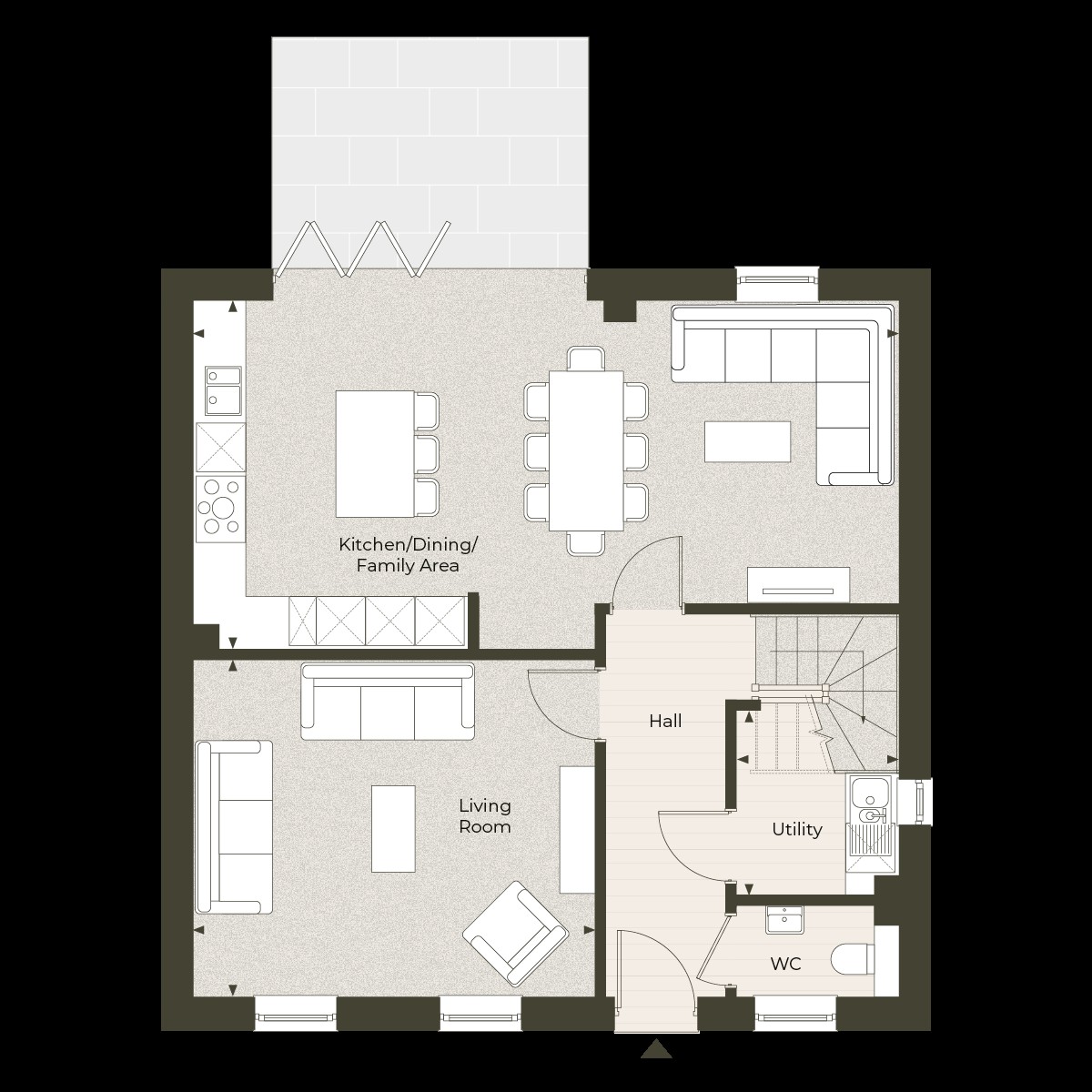 Plot 6a, The Aston, Manningtree Park, Manningtree floorplan