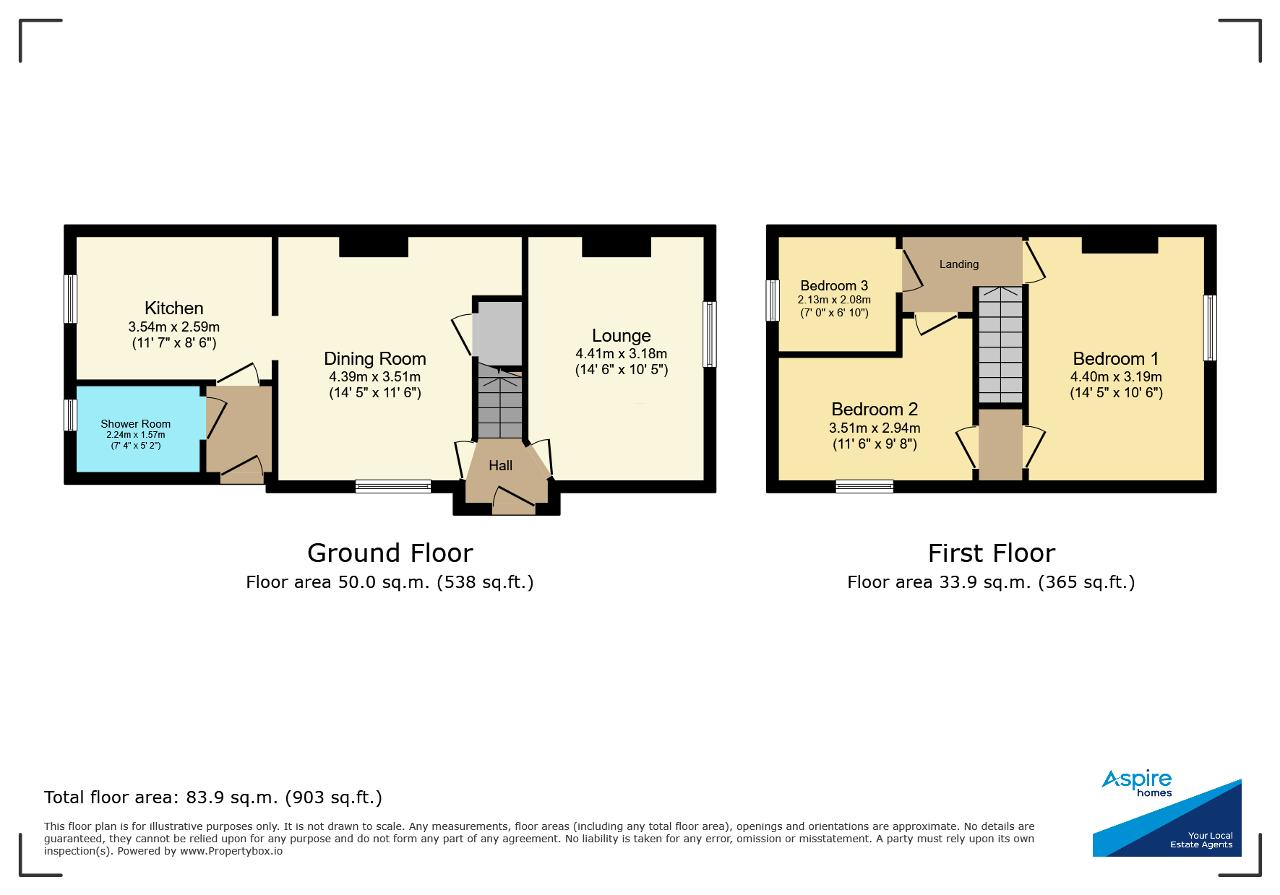 182, Baulkins Drove, Spalding floorplan
