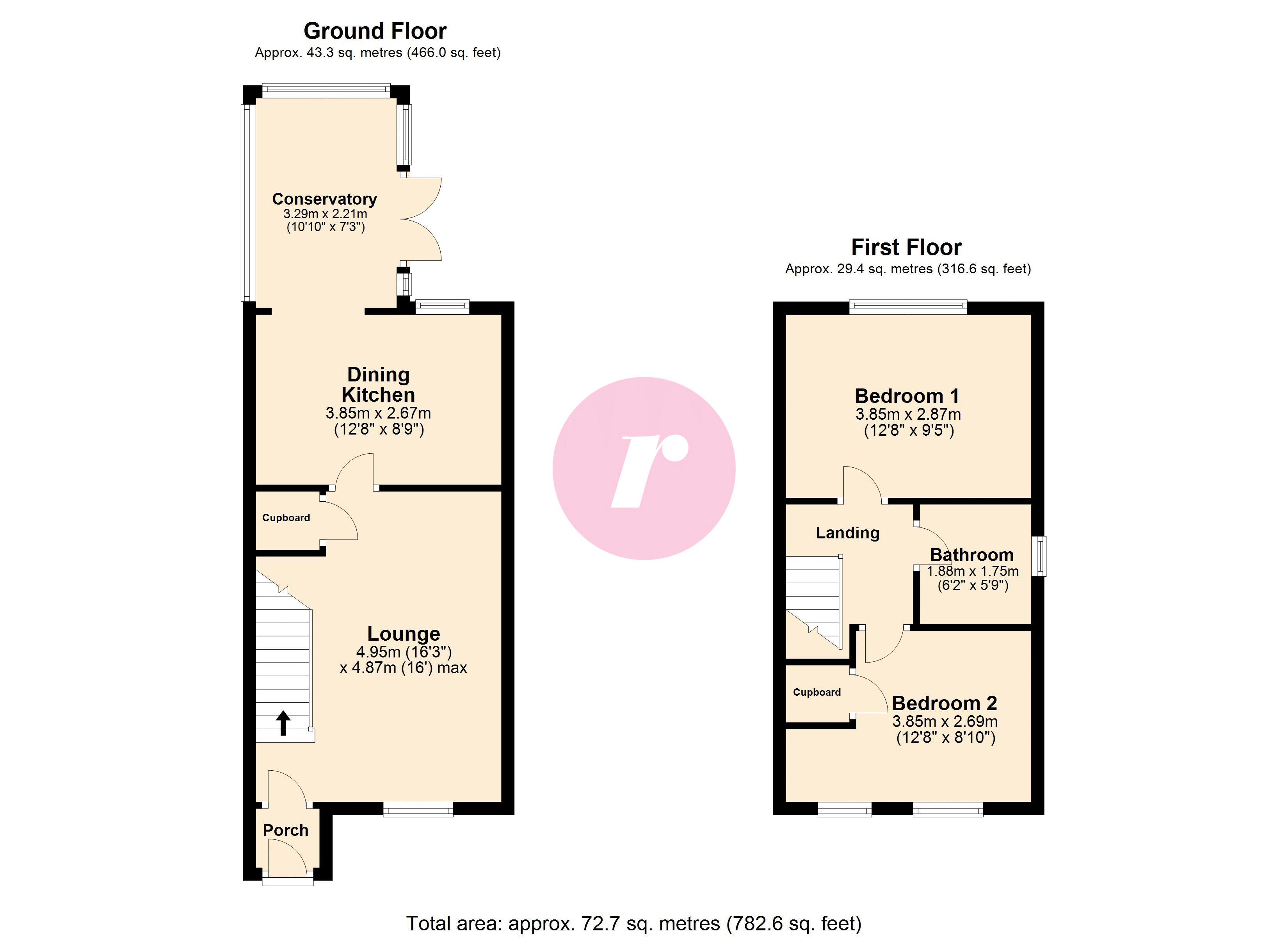 11, Juniper Drive, Rochdale floorplan
