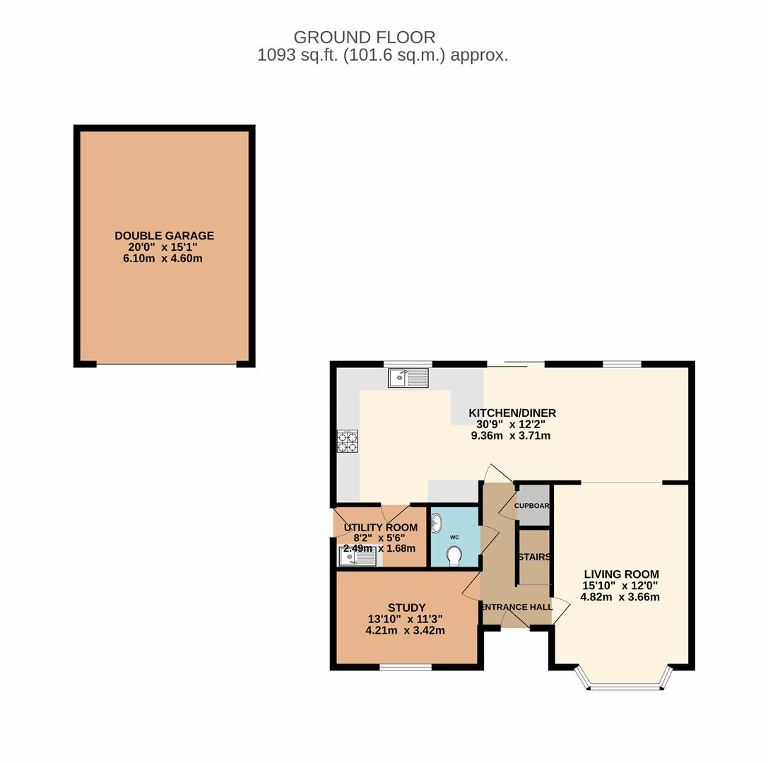 14, Birch Grove, Chepstow floorplan