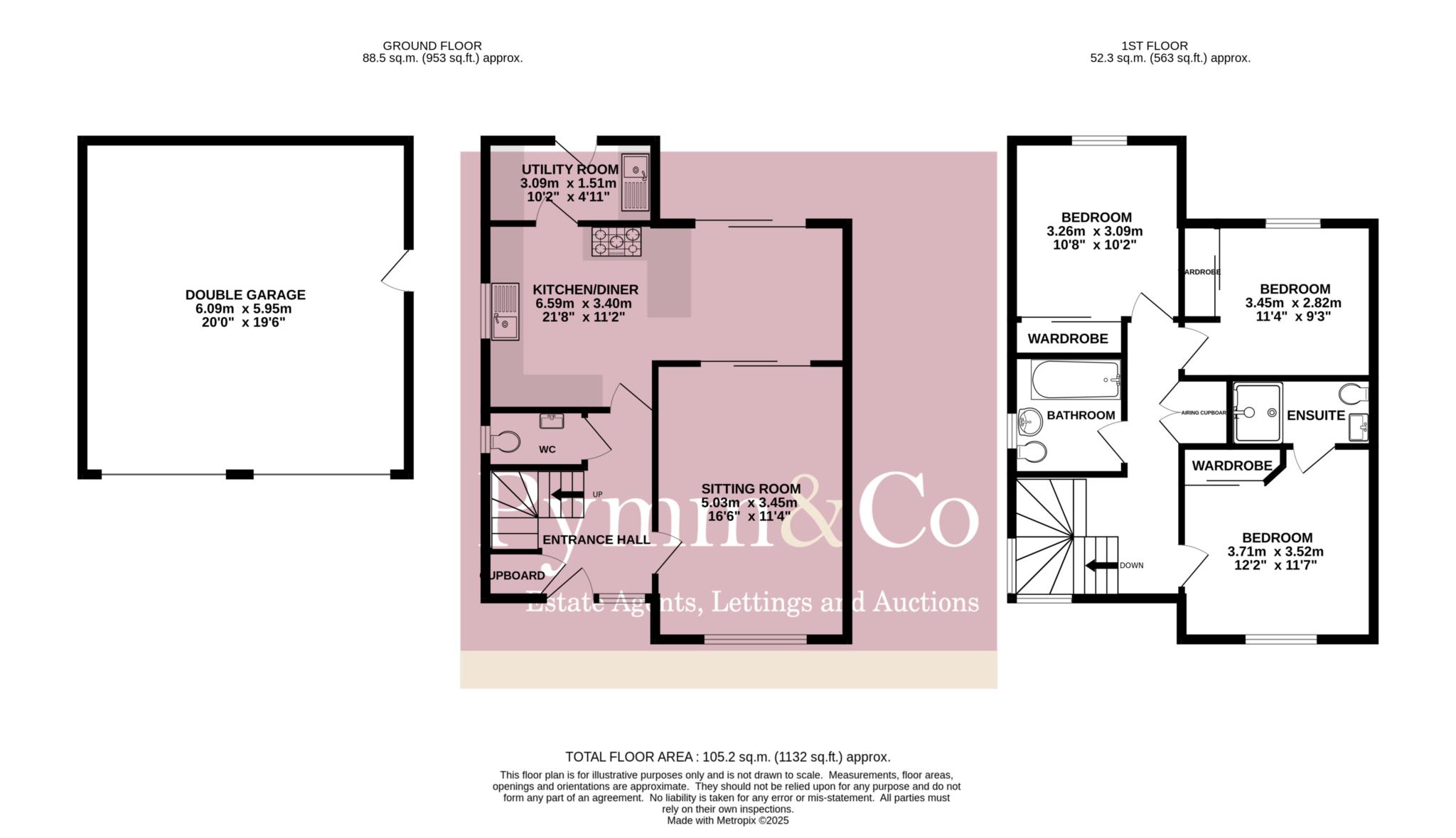 10, Repton Way, Sheringham floorplan