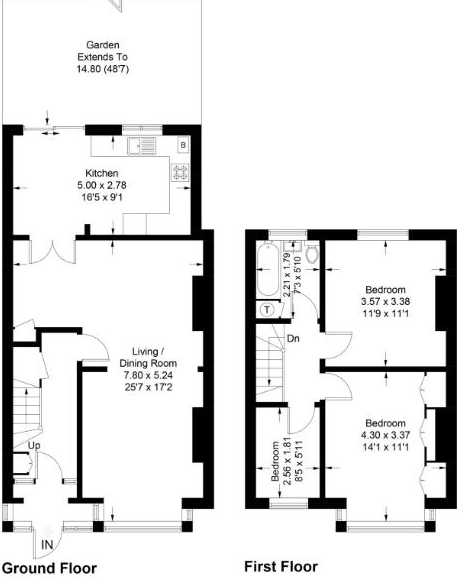 157, Seaforth Avenue, New Malden floorplan
