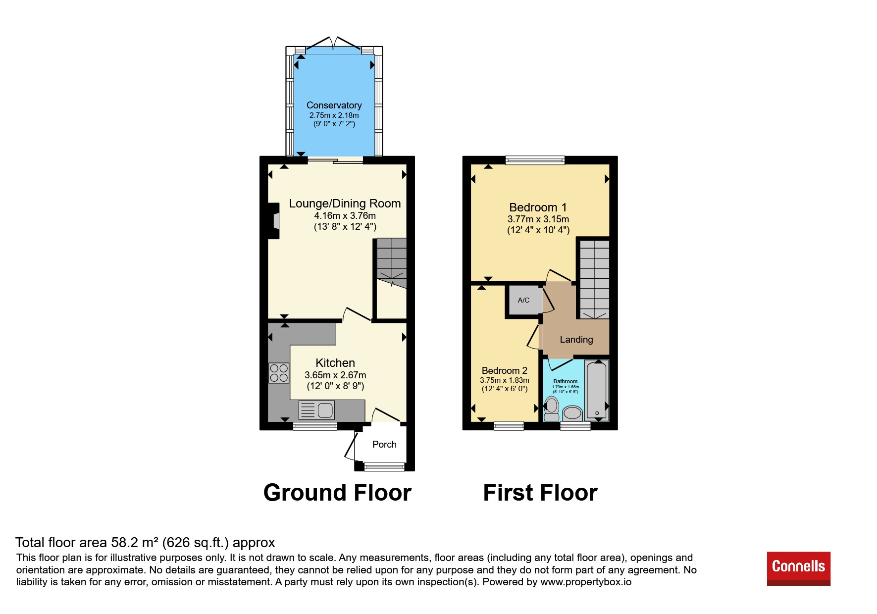 289, Gilmorton Avenue, Leicester floorplan