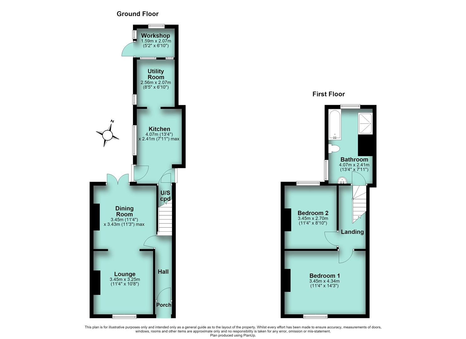 17, Rock Street, Wellingborough floorplan
