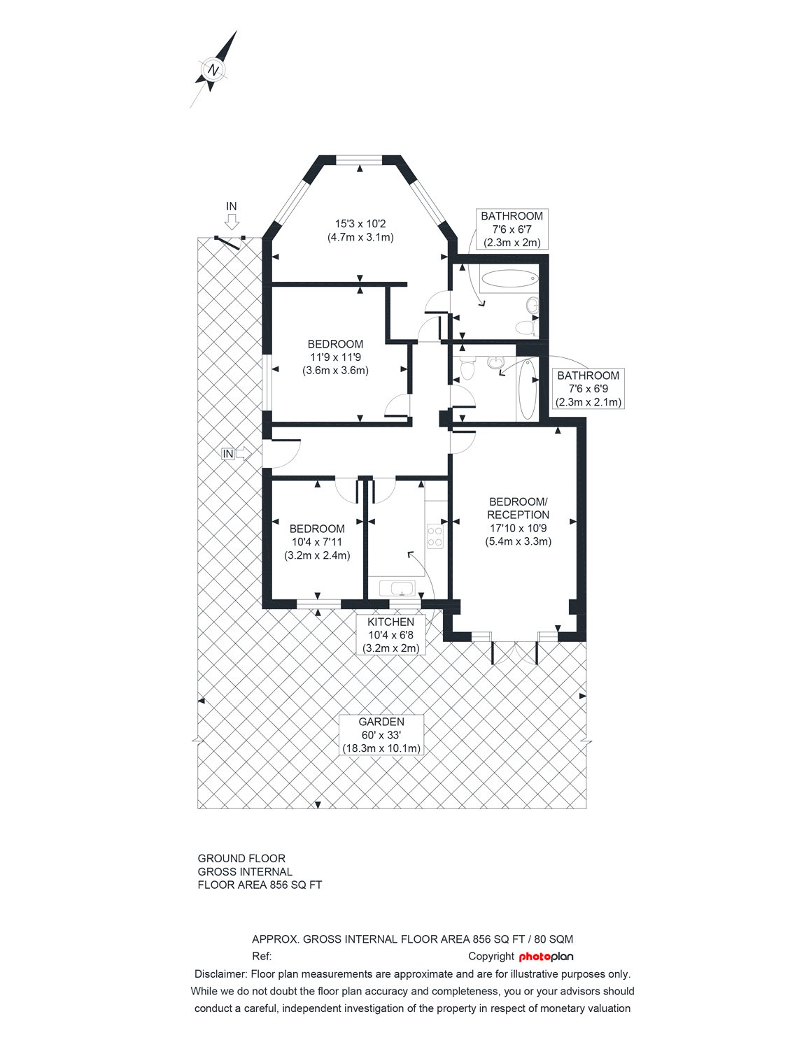 3 Bedrooms Flat to rent in Christchurch Avenue, Mapesbury, London NW6