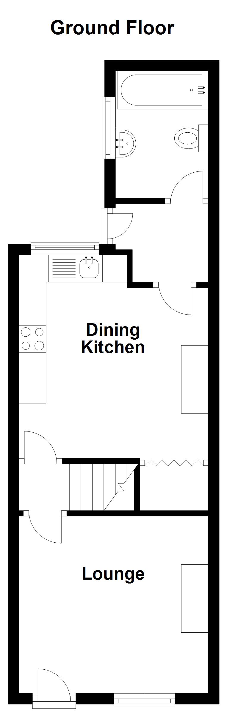 16, St Michaels Road, Louth floorplan