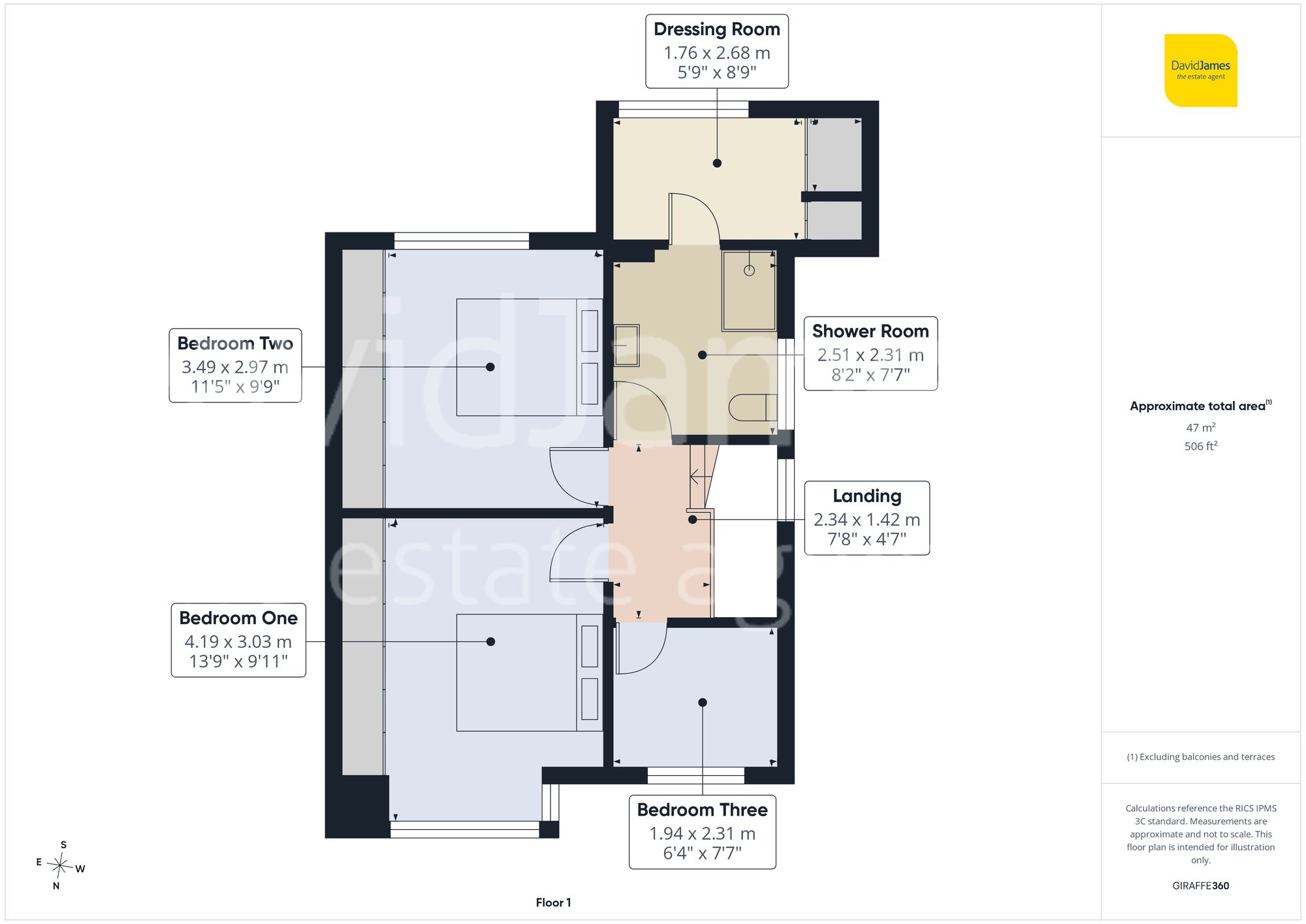 6a Oakdale Road, Nottingham floorplan