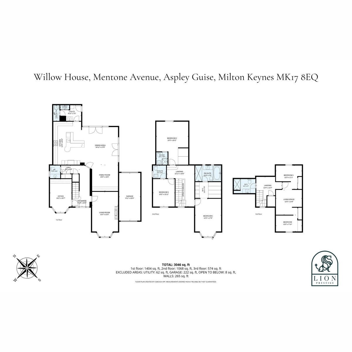 19a, Mentone Avenue, Milton Keynes floorplan