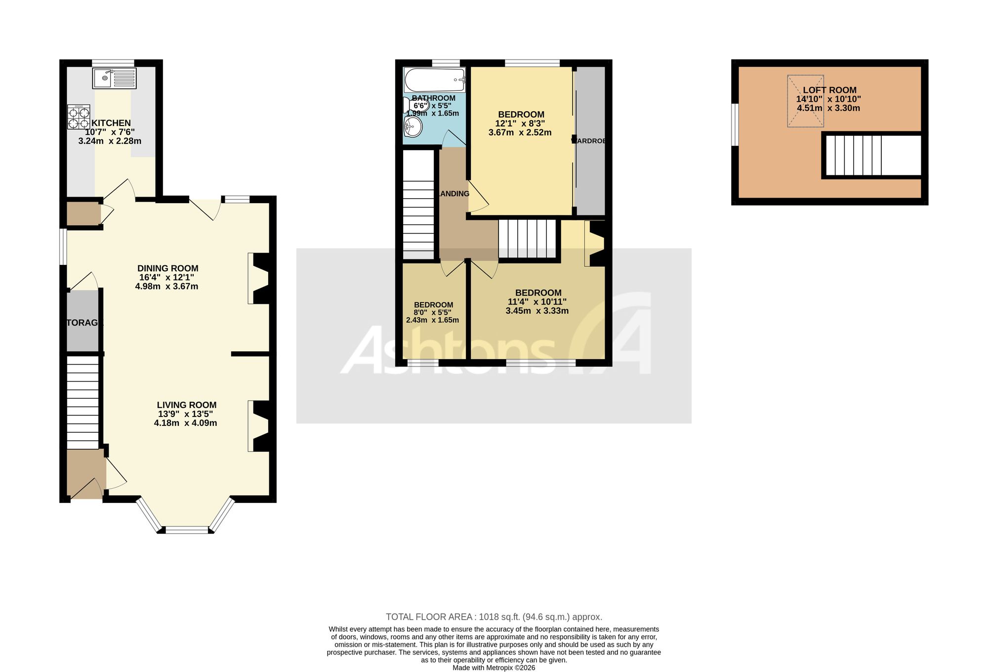 25 Spindle Hillock, Wigan floorplan