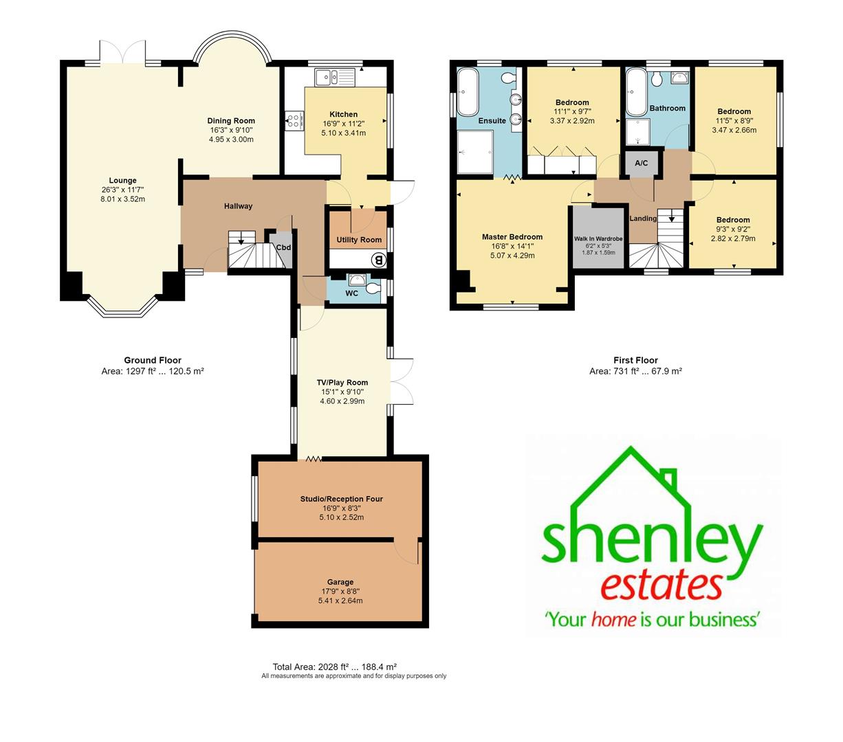 4 Bedrooms Detached house for sale in Ribston Close, Shenley, Radlett WD7