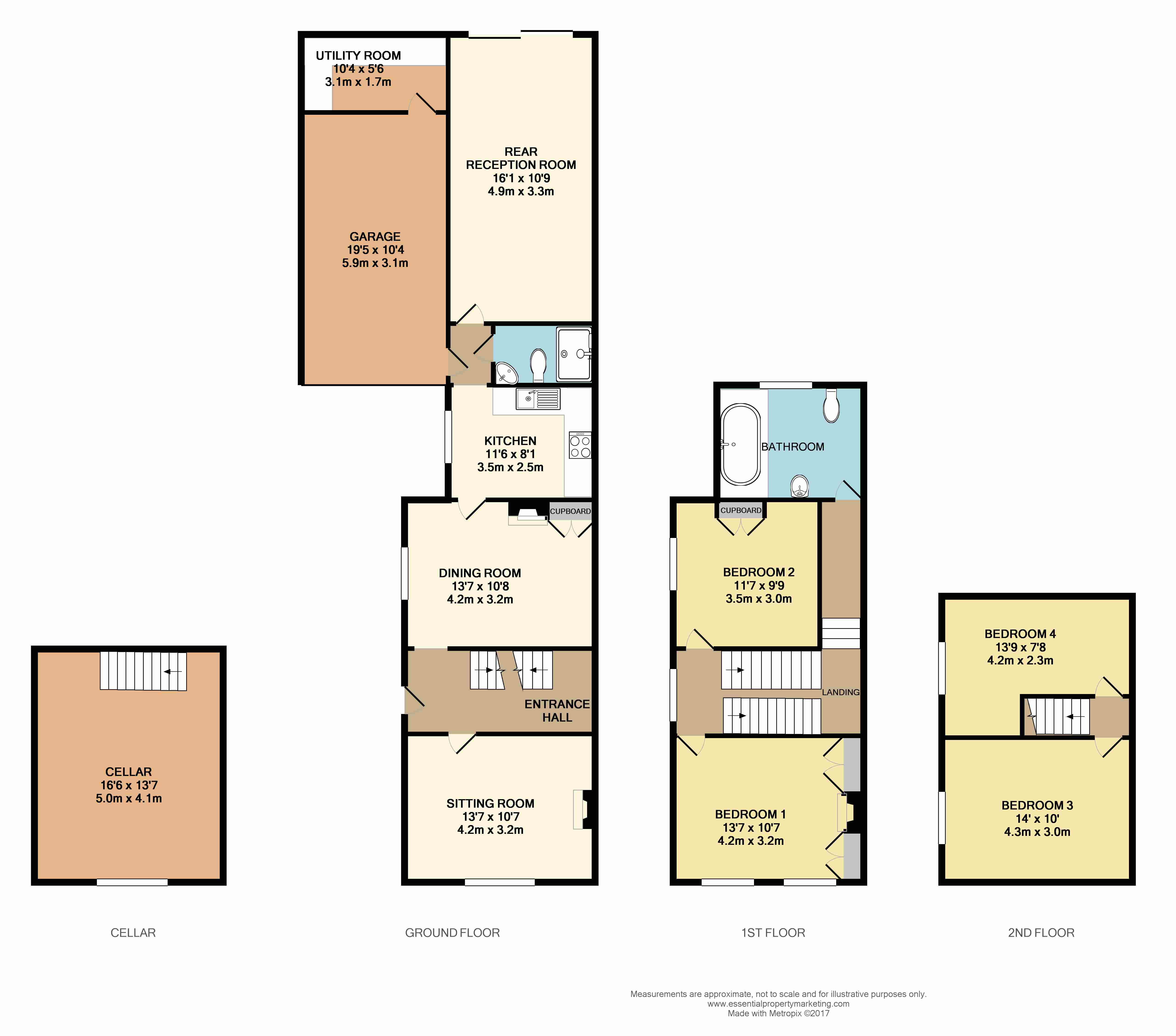 4 Bedrooms End terrace house for sale in Mill Hill, Edenbridge TN8