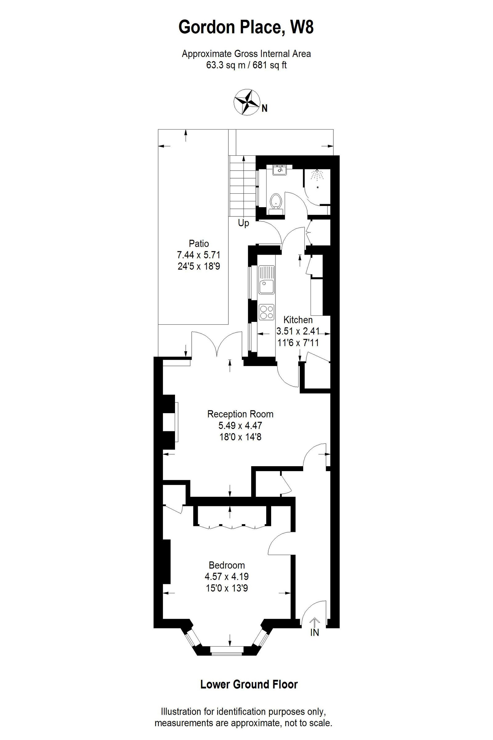 30a, Gordon Place, London floorplan