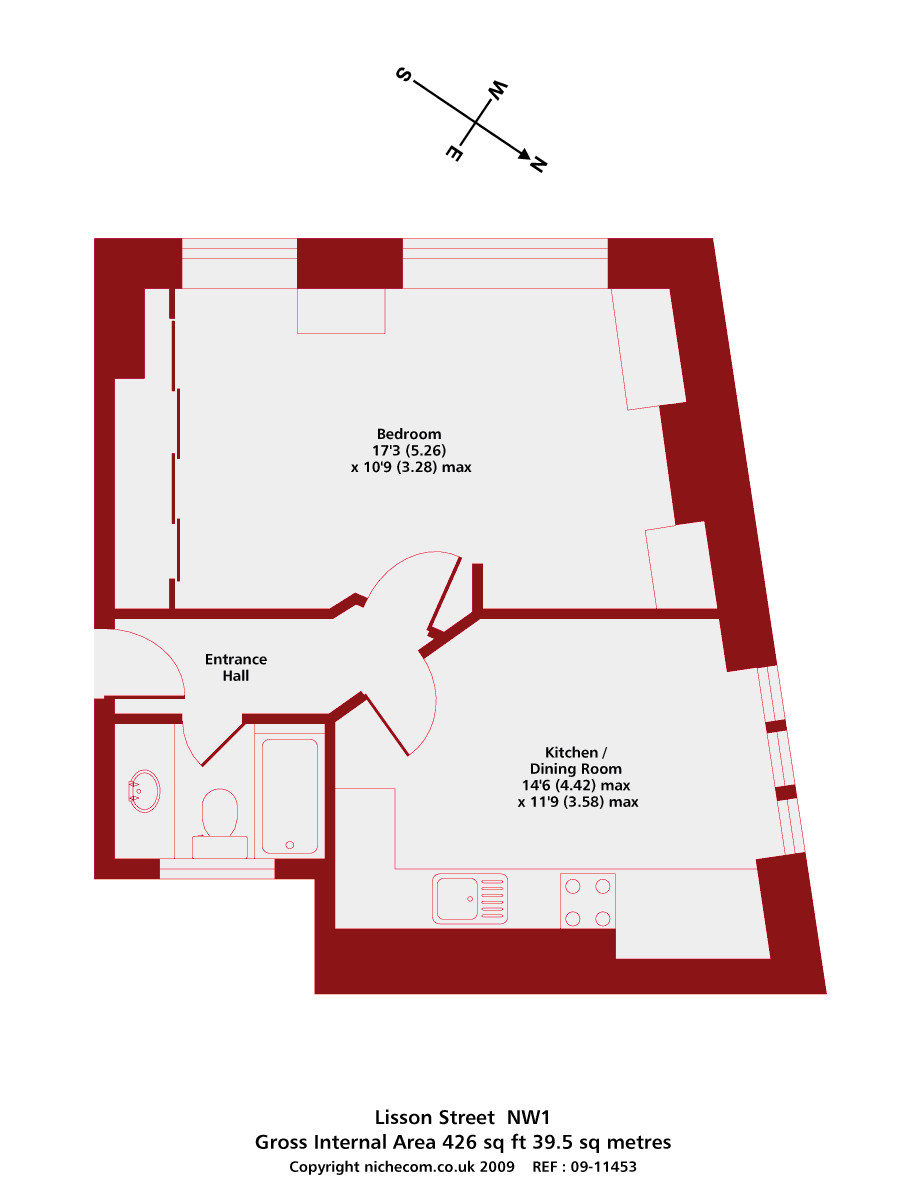 0 Bedrooms Studio to rent in Lisson Street, London NW1