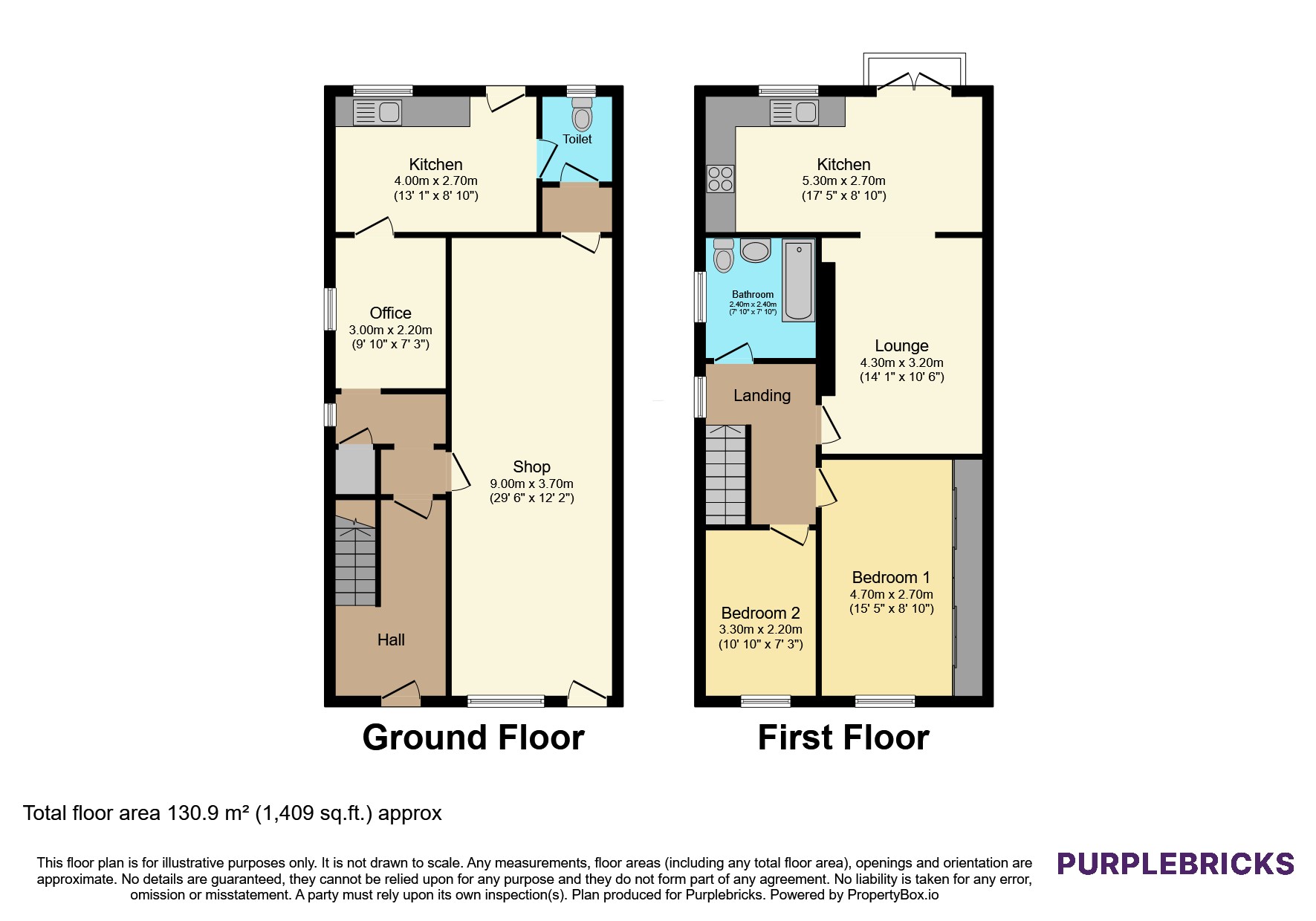 Anowil, Coast Road, Hartlepool floorplan