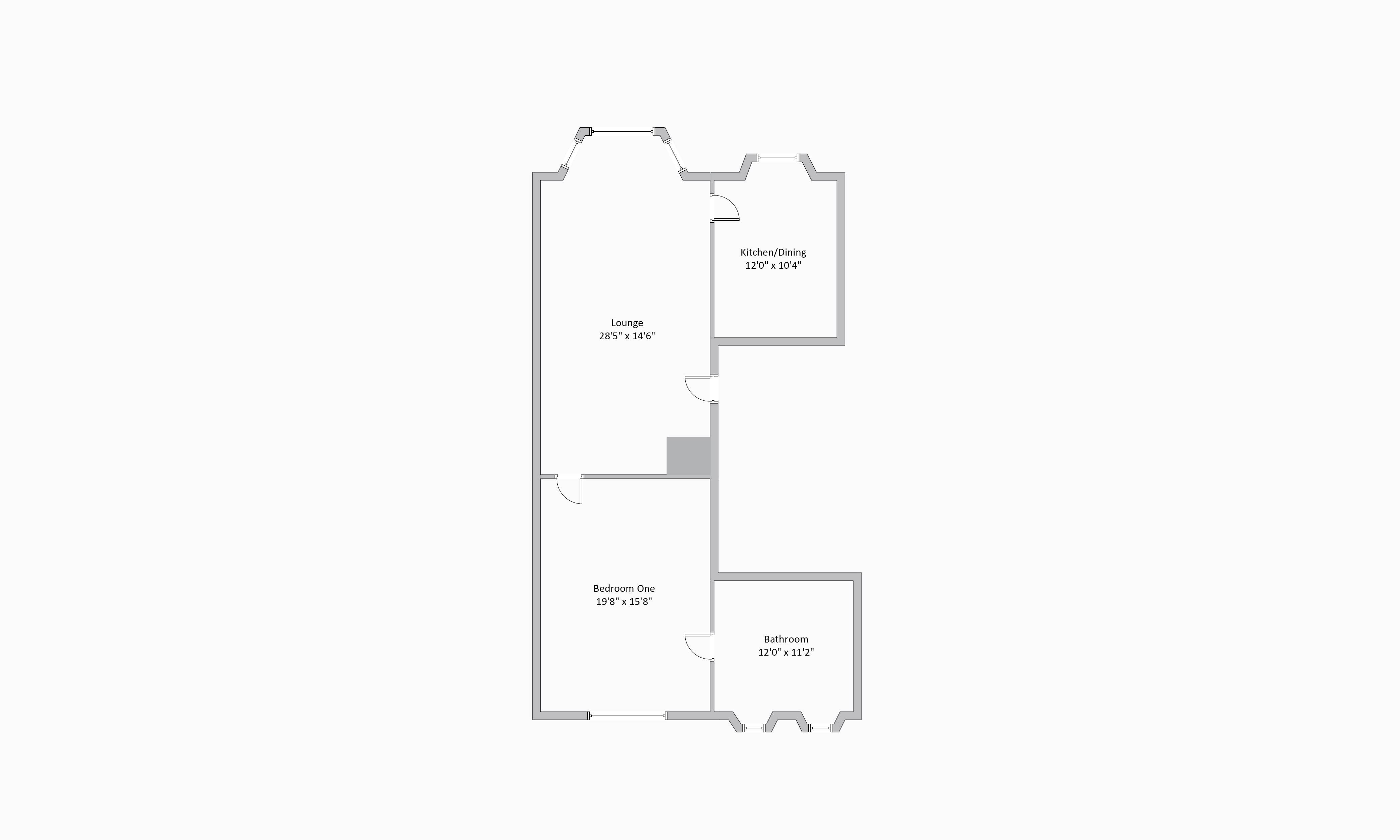 1 Bedrooms Flat for sale in Belhaven Terrace, First Floor Flat, Dowanhill, Glasgow G12