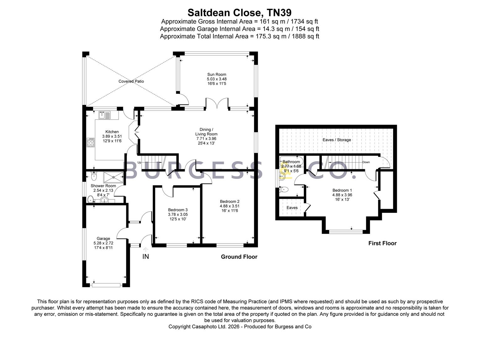 9, Saltdean Close, Bexhill-On-Sea floorplan