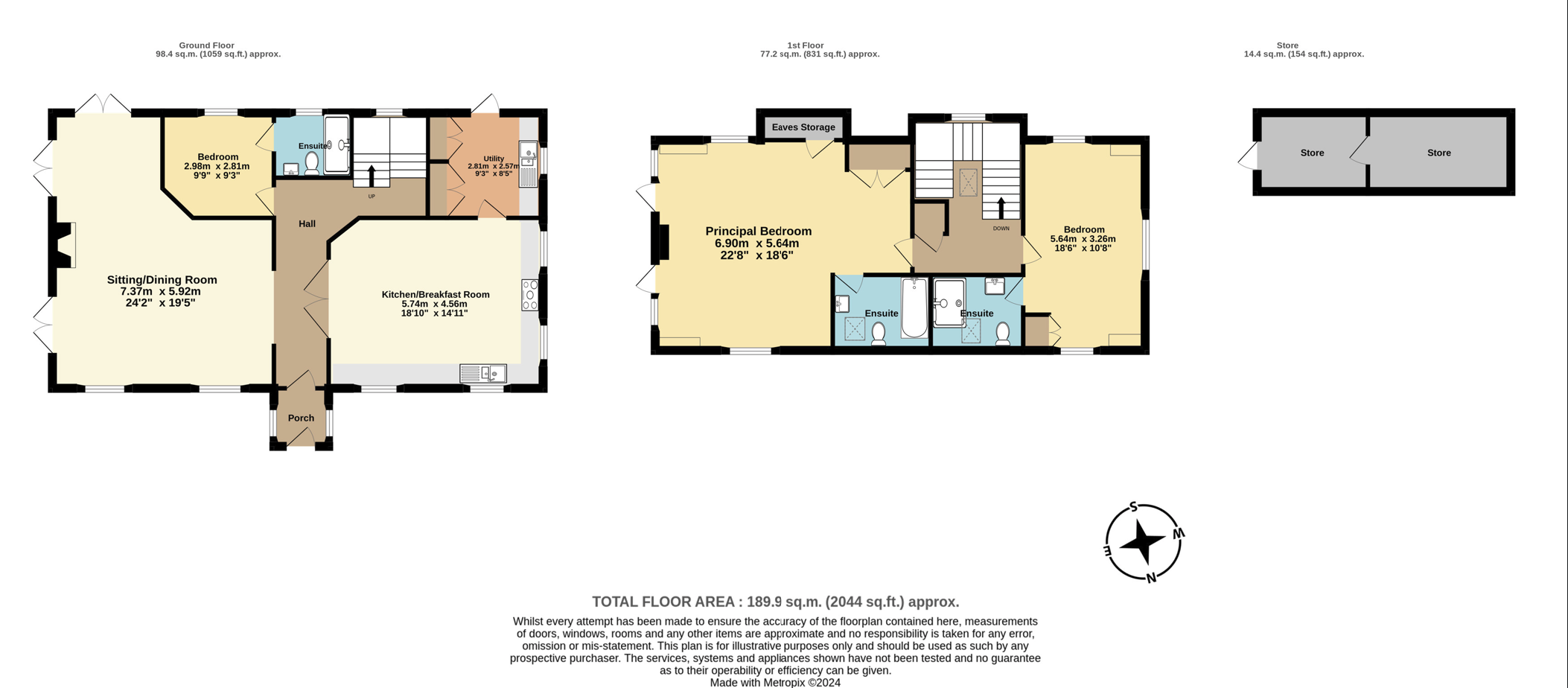 Lamerton, Tavistock floorplan