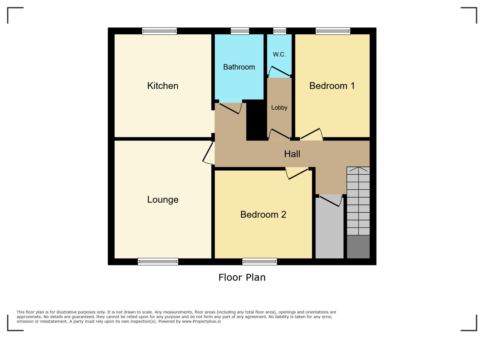 98, Severn Road, Lincolnshire floorplan