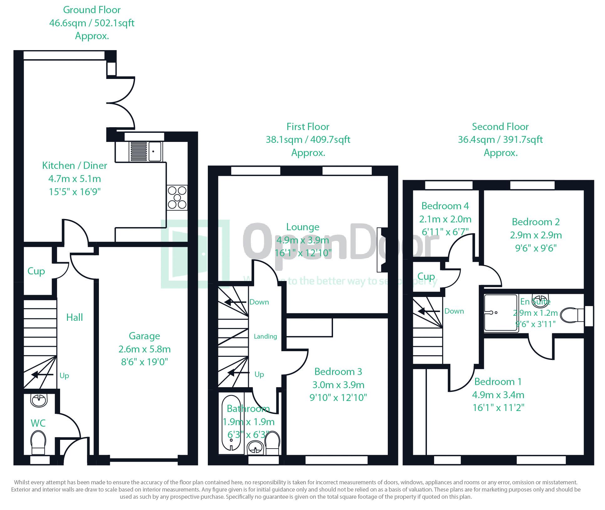 4 Bedrooms End terrace house for sale in Pickard Drive, Sheffield S13