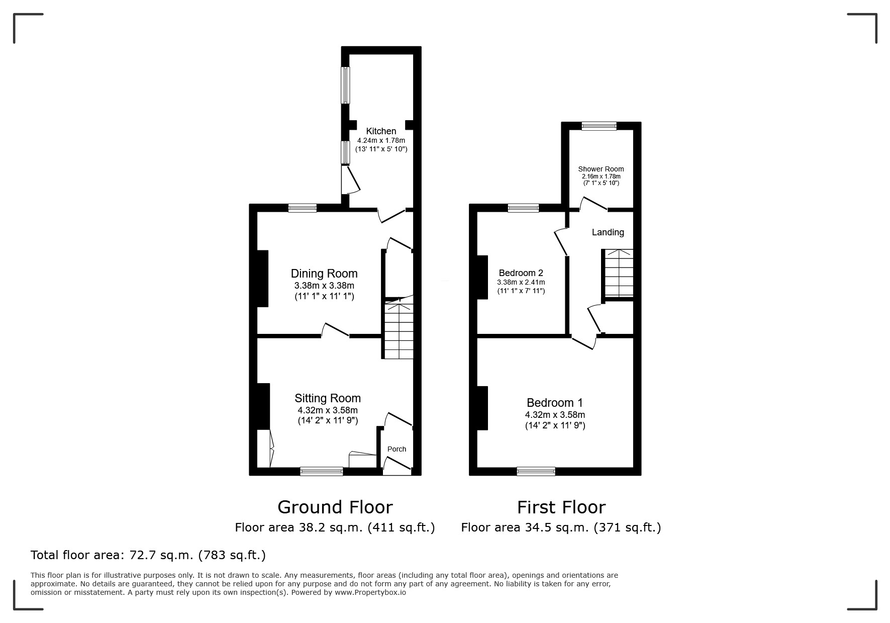 4, Chesham Street, Cheshire floorplan