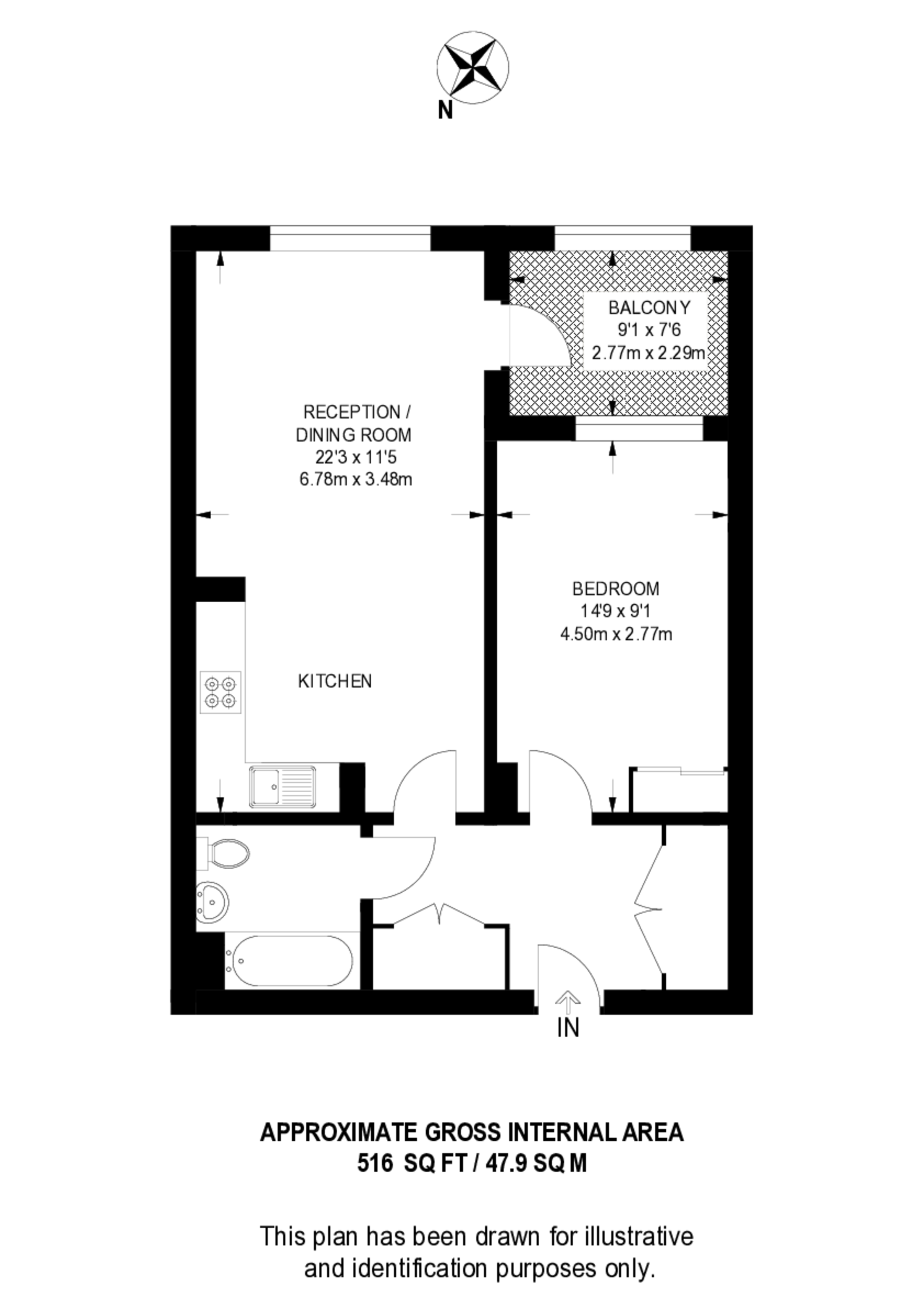 b2rc6429680, Charter Place, Hounslow floorplan