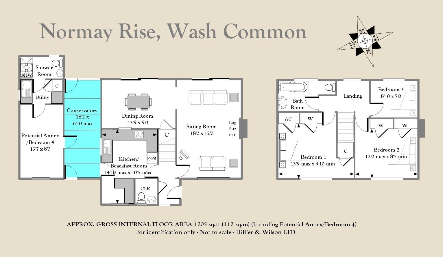 16, Normay Rise, Newbury floorplan