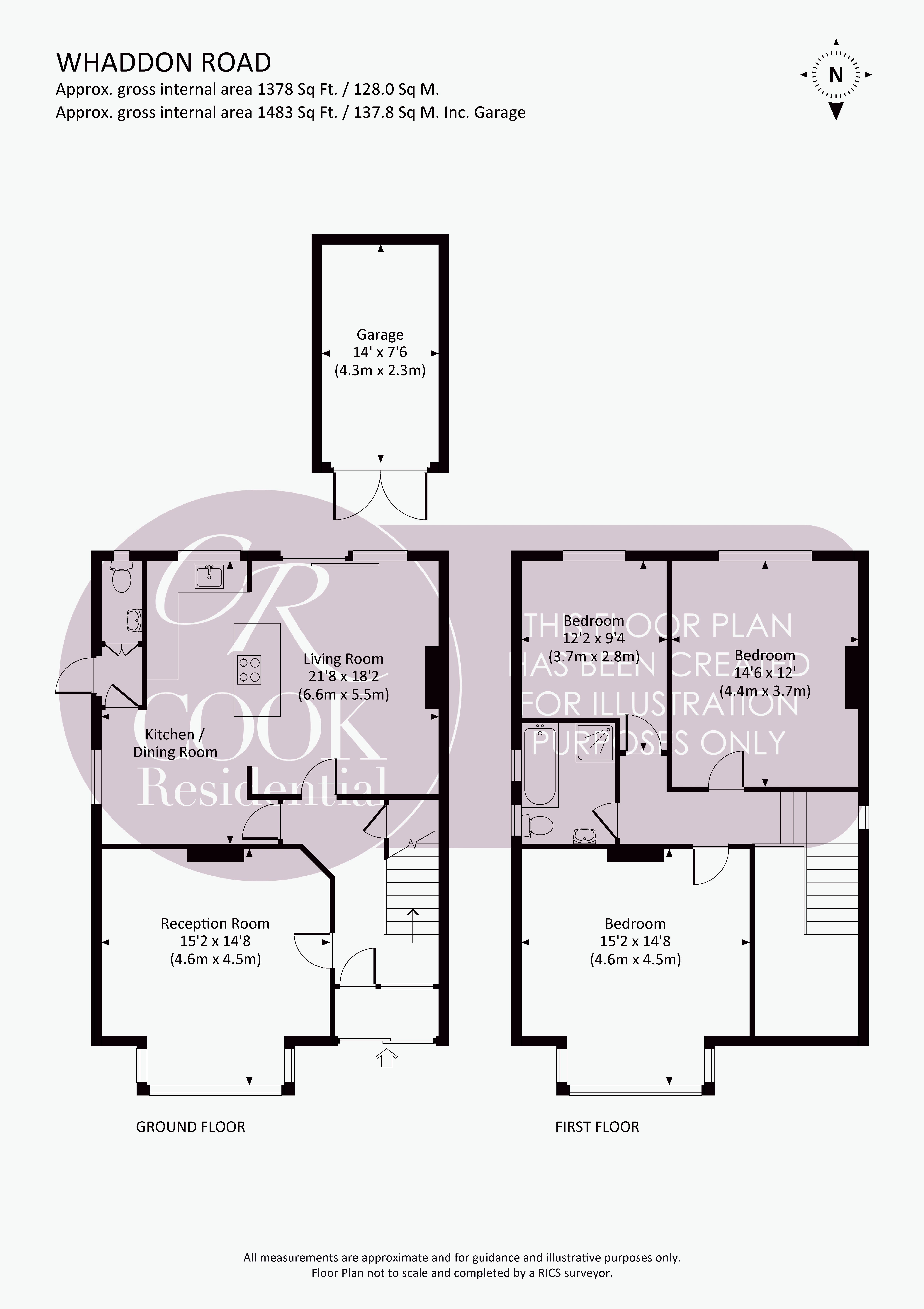 Whaddon Road, Cheltenham GL52, 3 bedroom detached house for sale