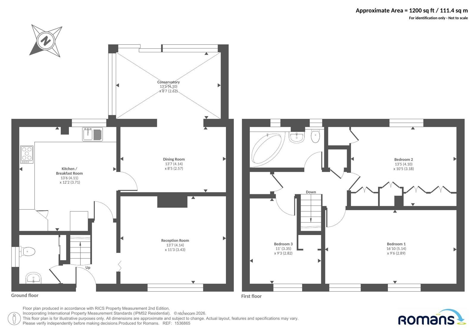 Crowthorne Road, Berkshire floorplan
