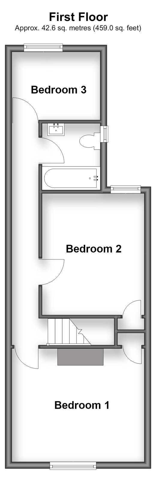 Jervis Road, Portsmouth floorplan