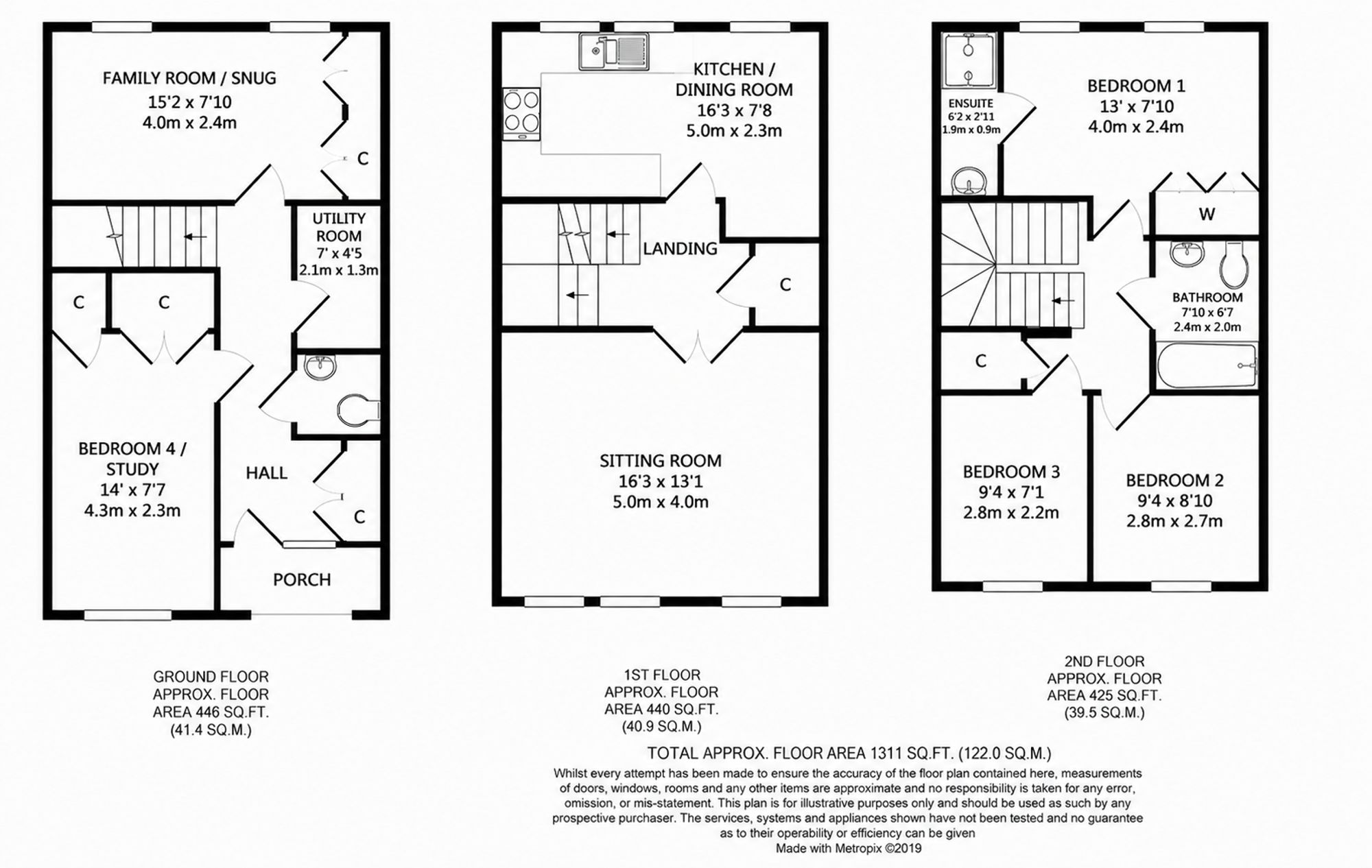 37 Albany Road, Cheltenham floorplan
