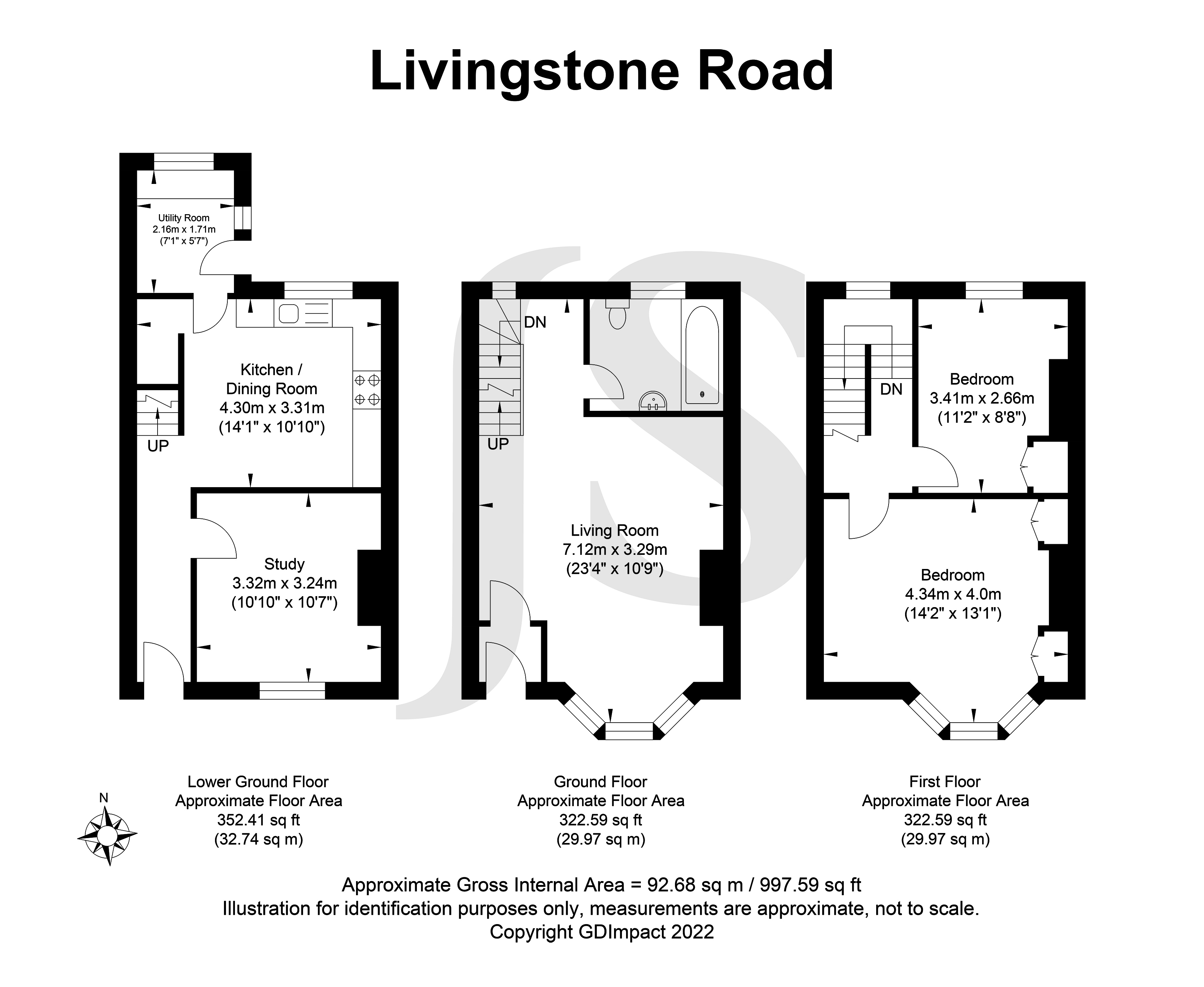 Livingstone Road, Hove BN3, 3 bedroom terraced house for sale