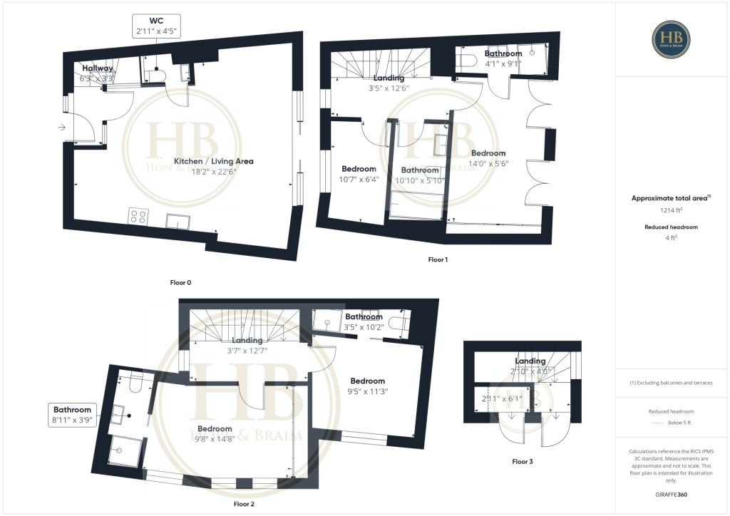 5, Moorland Close, Whitby floorplan