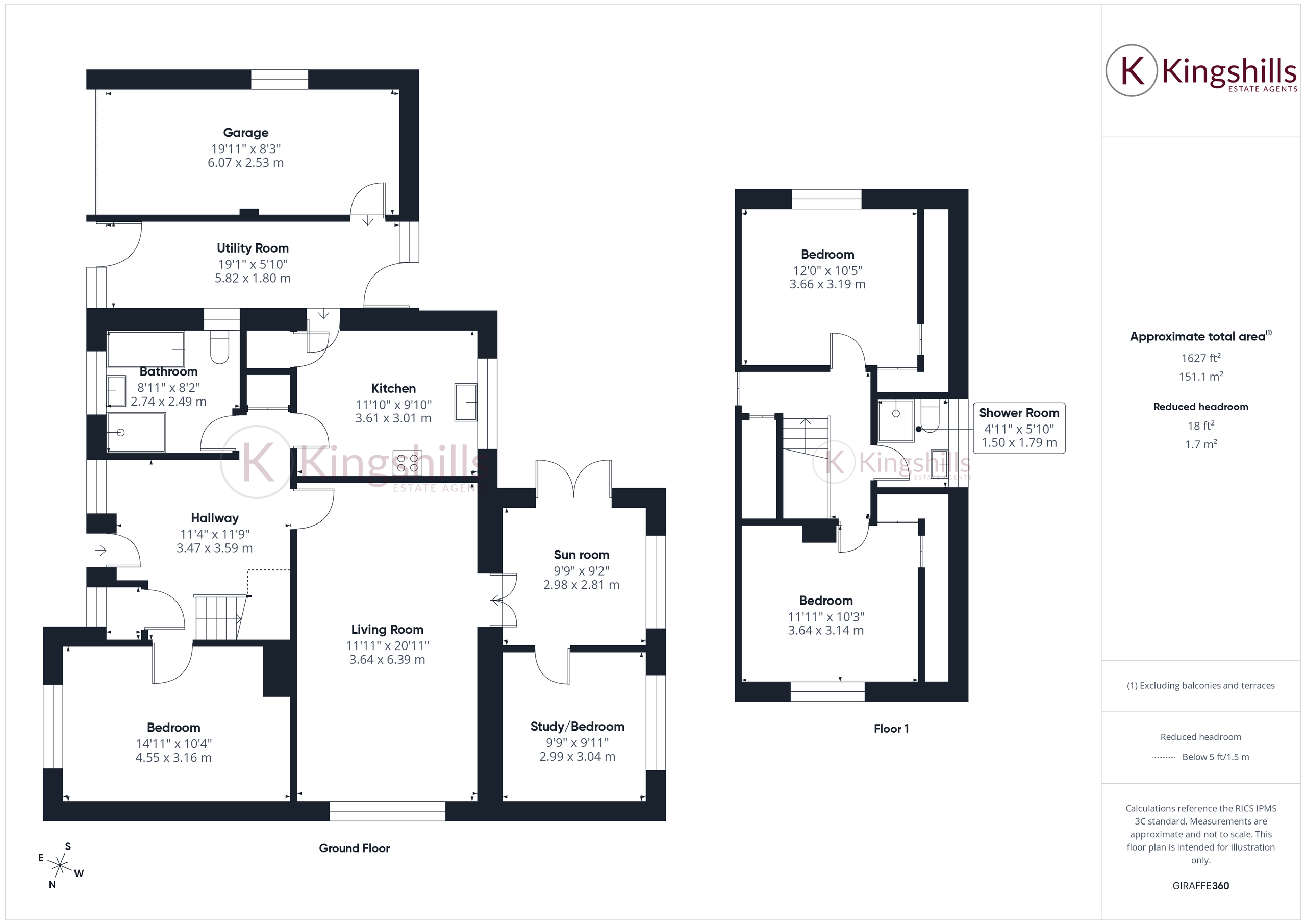 27 Battingswood Gardens, High Wycombe floorplan