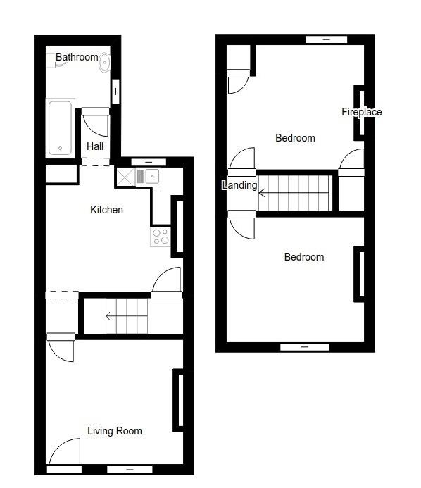 2 Bedrooms Terraced house for sale in Hardstaff Road, Sneinton, Nottinghamshire NG2