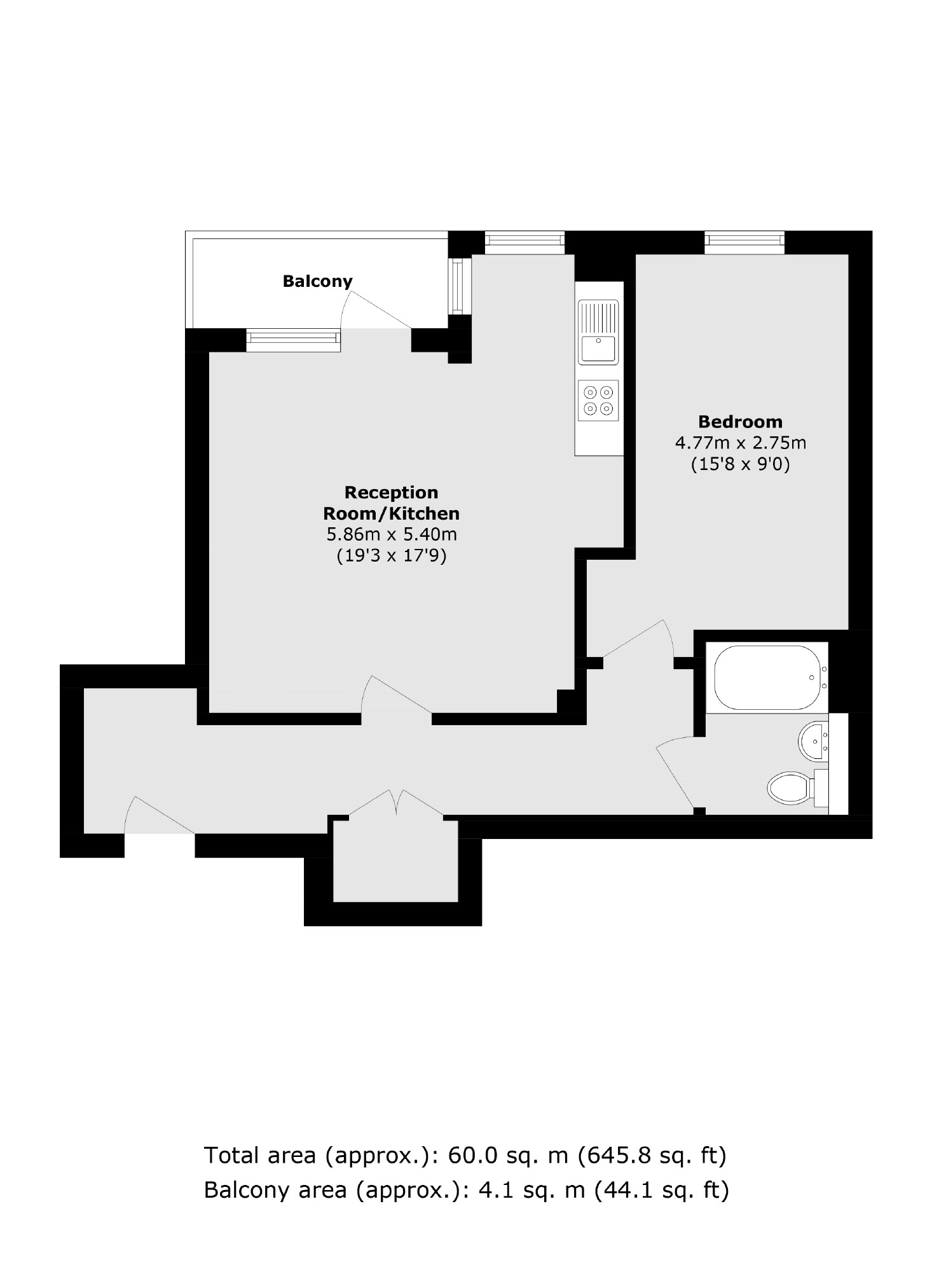 Sandycombe Road, Richmond floorplan