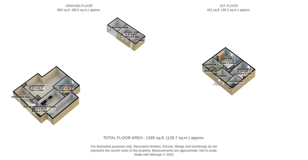 Weston Avenue, Leighton Buzzard LU7, 3 bedroom end terrace house for