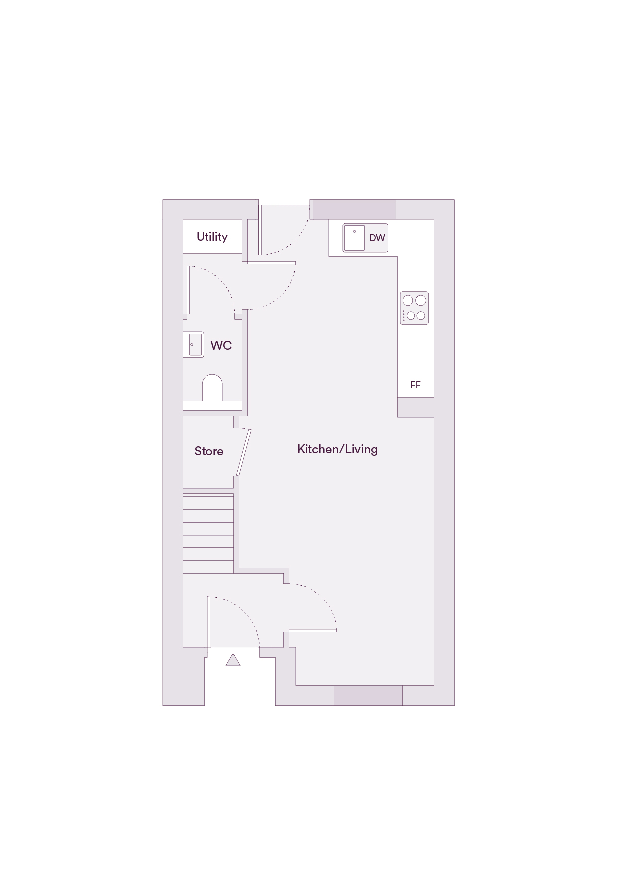 185, Fountain Way, Whalley floorplan