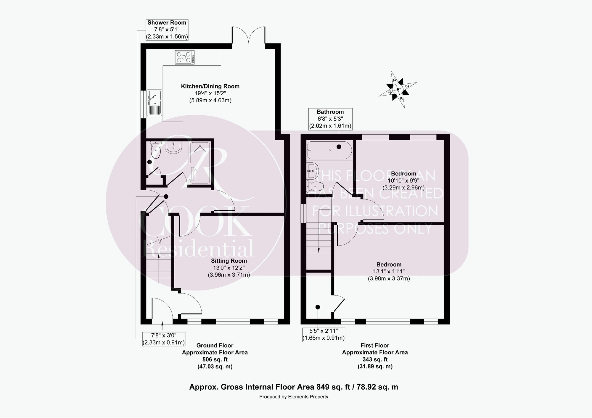 4 Chelt Road, Cheltenham floorplan