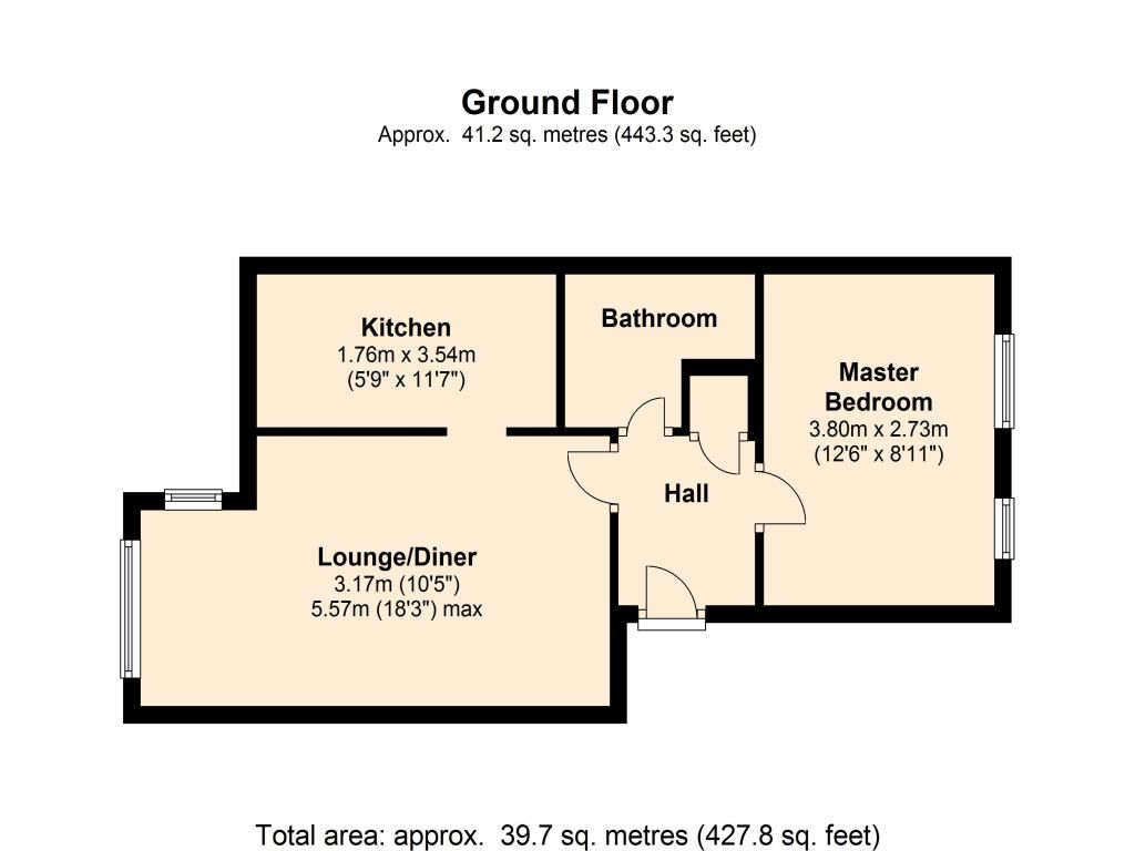 1 Bedrooms Flat to rent in Mullards Close, Mitcham CR4