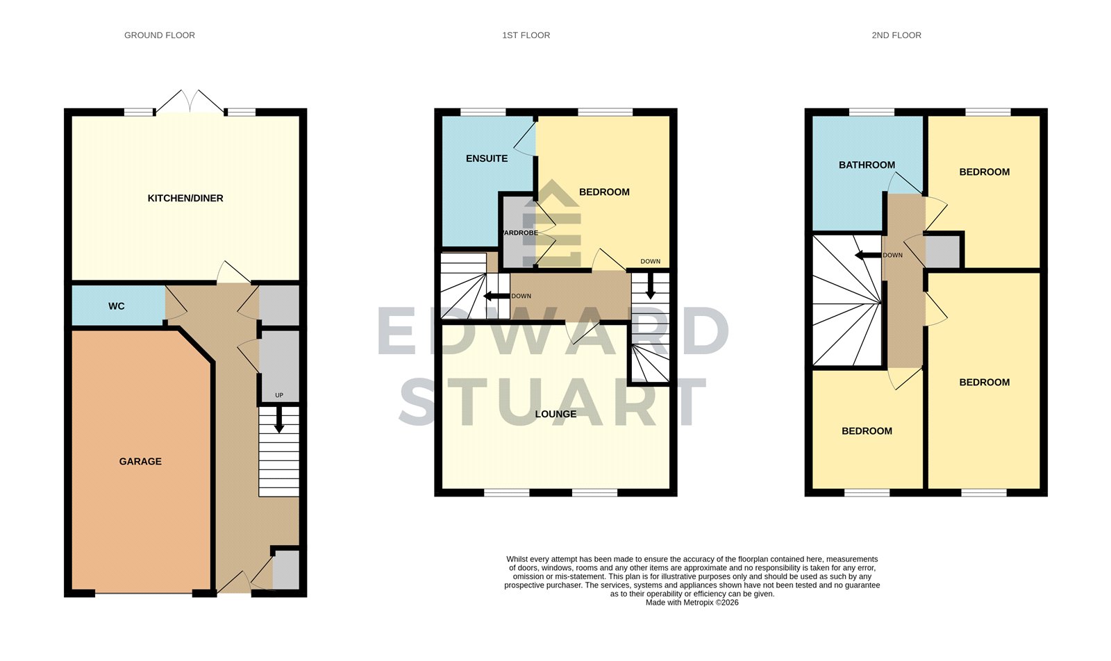 11, St. Johns Close, Cambridgeshire floorplan