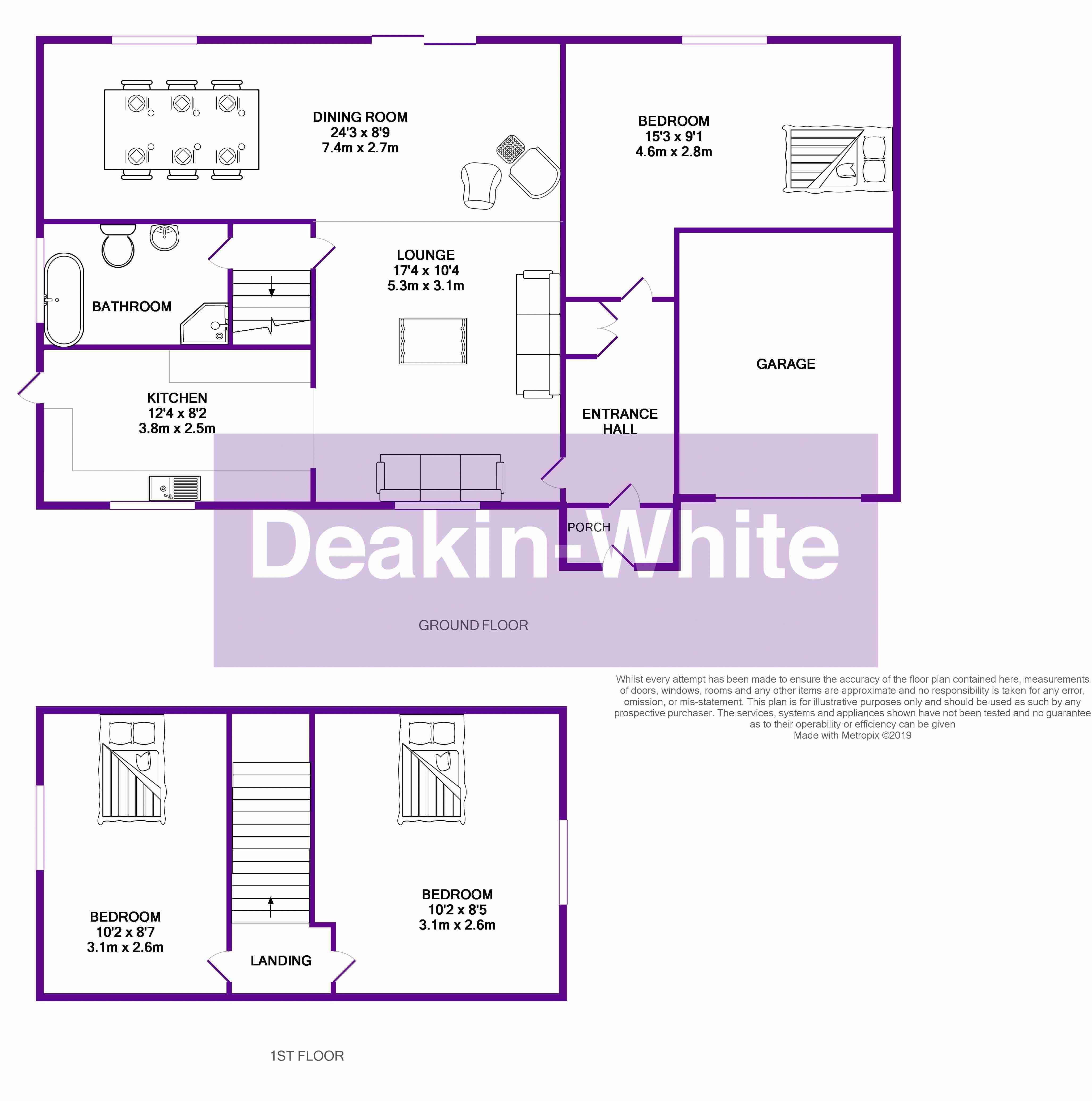 3 Bedrooms Detached house for sale in Seamons Close, Dunstable LU6