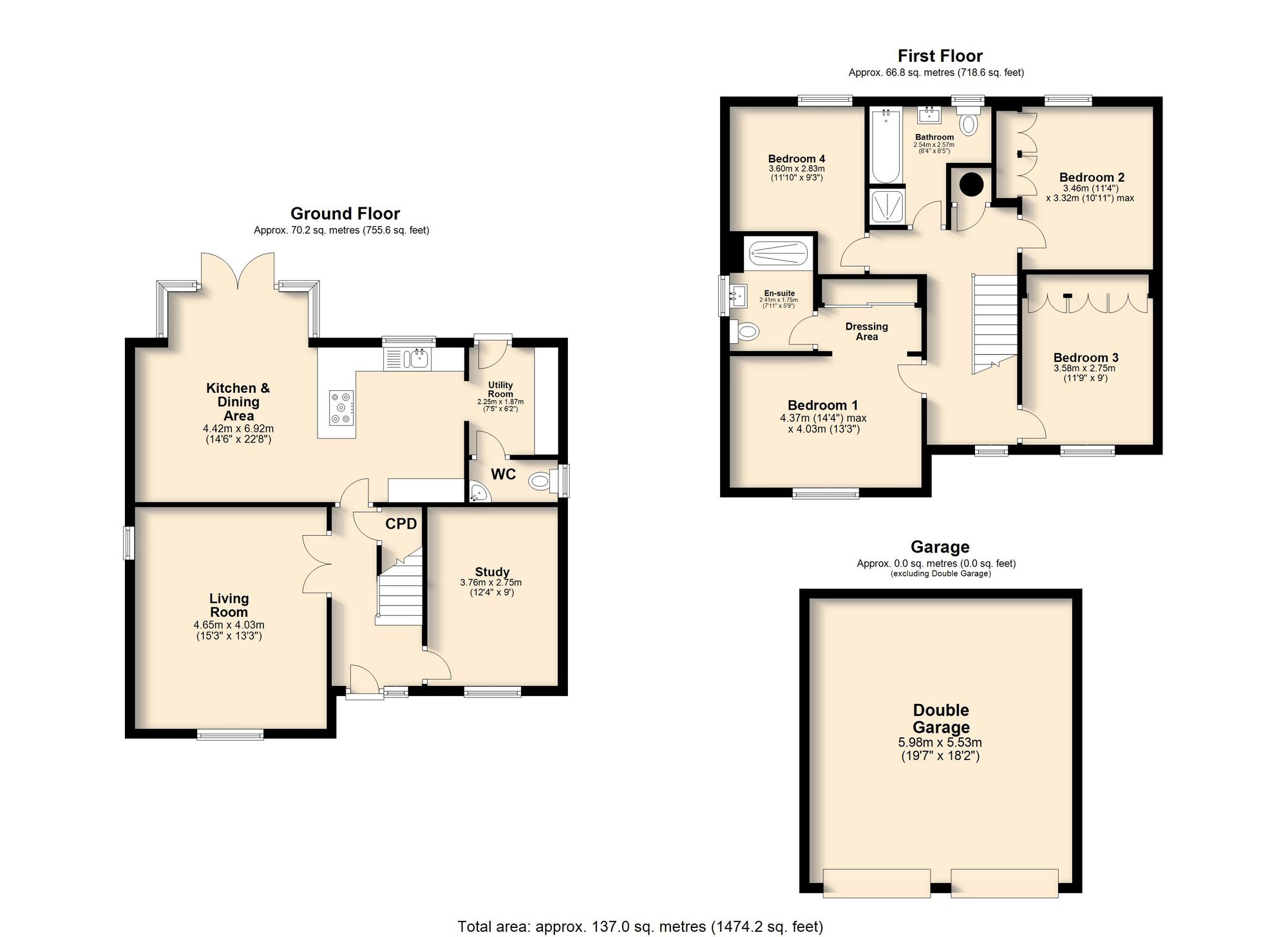 11 Damselfly Drive, Chesterfield floorplan