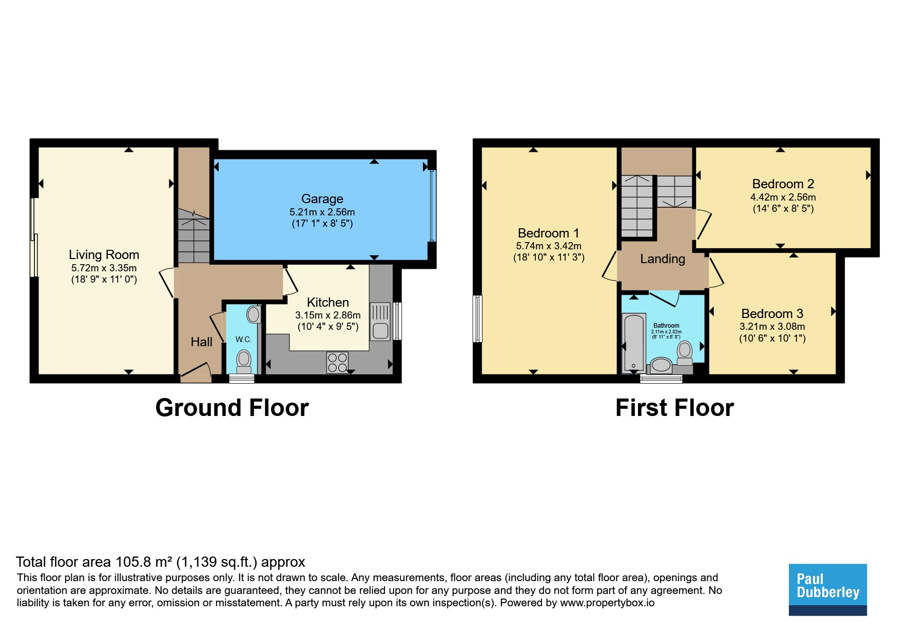 91, Grace Road, Tipton floorplan