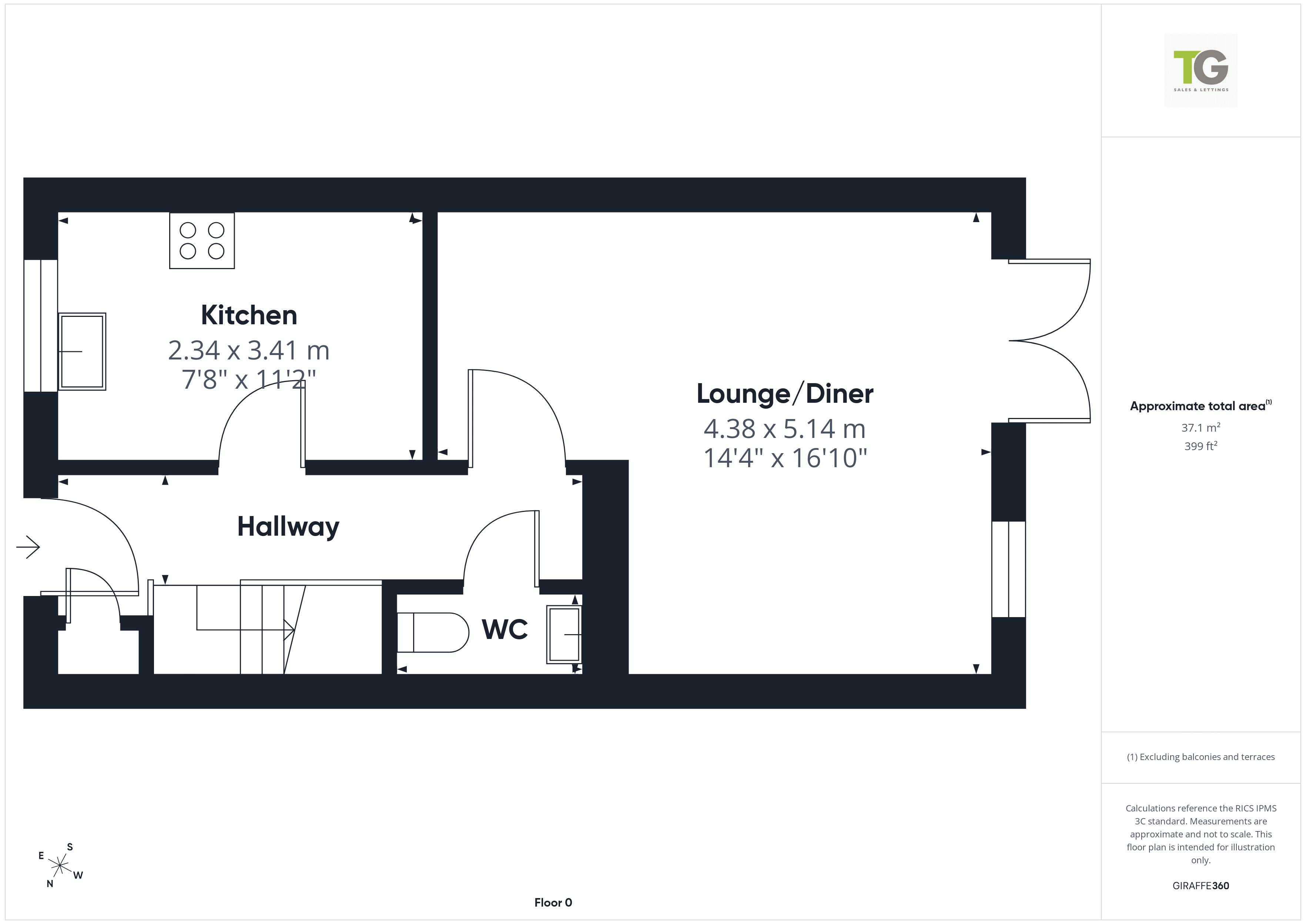 34, Cyril Cowley Close, Stonehouse floorplan